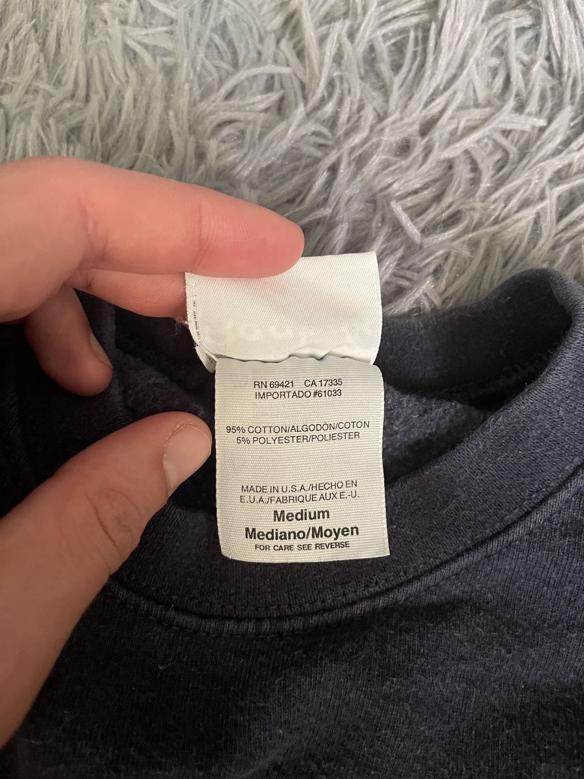 Reebok × Vintage Reebok 90s vintage minimalist washed sweatshirt made in USA Size US M / EU 48-50 / 2 - 5 Thumbnail