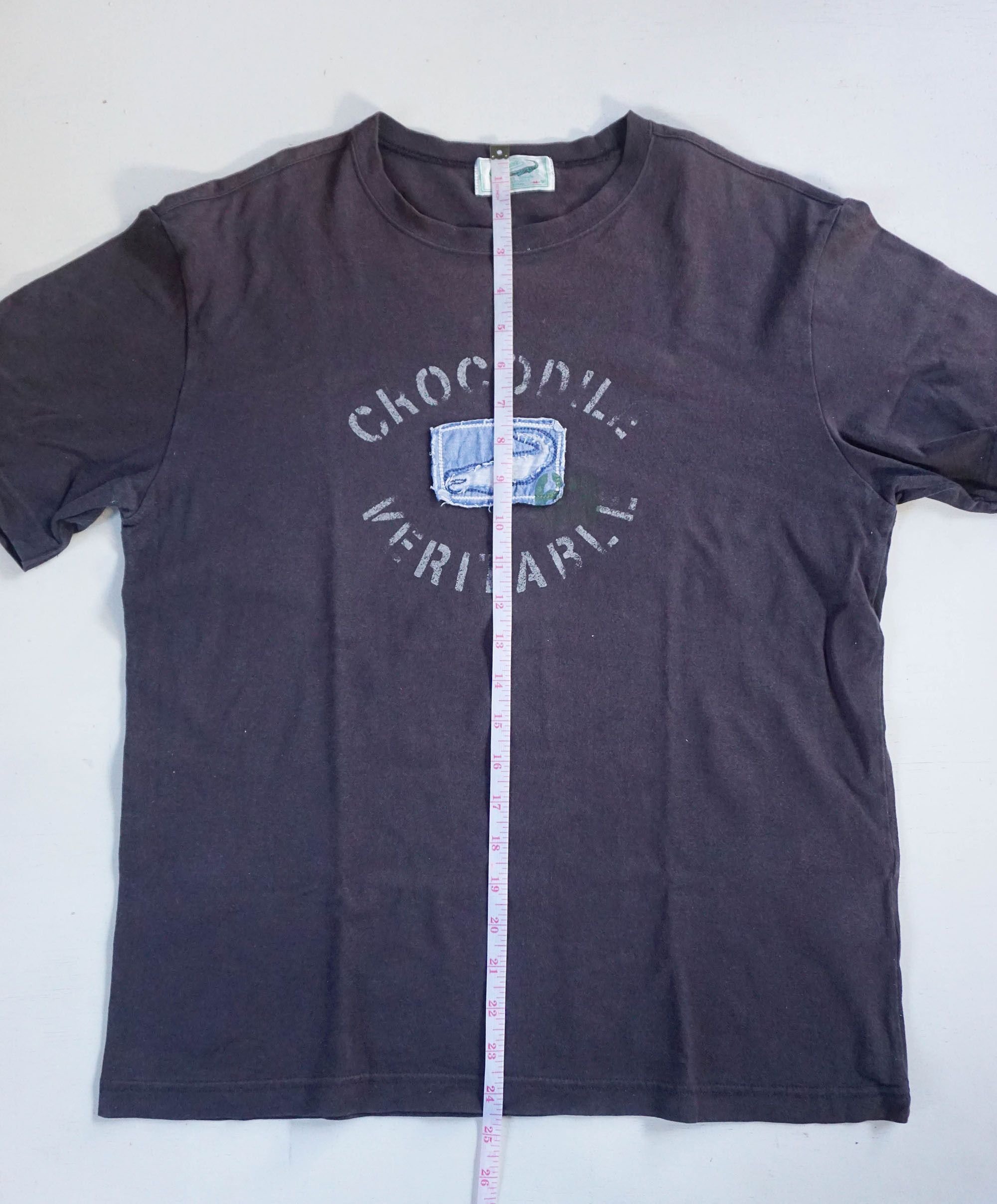Other CROCODILE Spell Out Patchwork T-Shirt Size US M / EU 48-50 / 2 - 8 Thumbnail