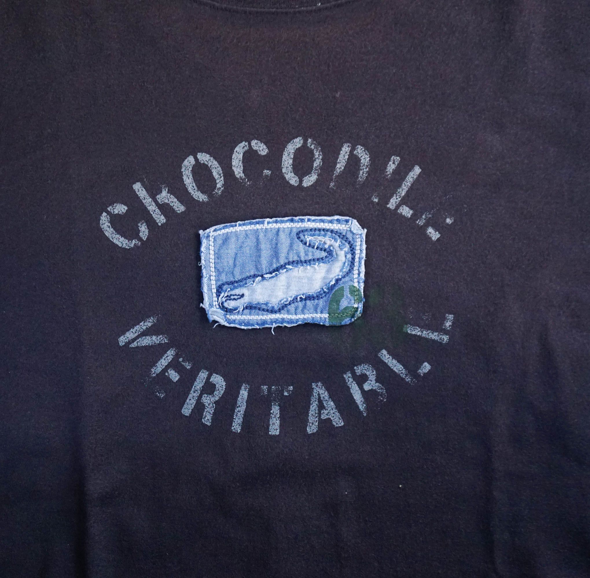Other CROCODILE Spell Out Patchwork T-Shirt Size US M / EU 48-50 / 2 - 2 Thumbnail