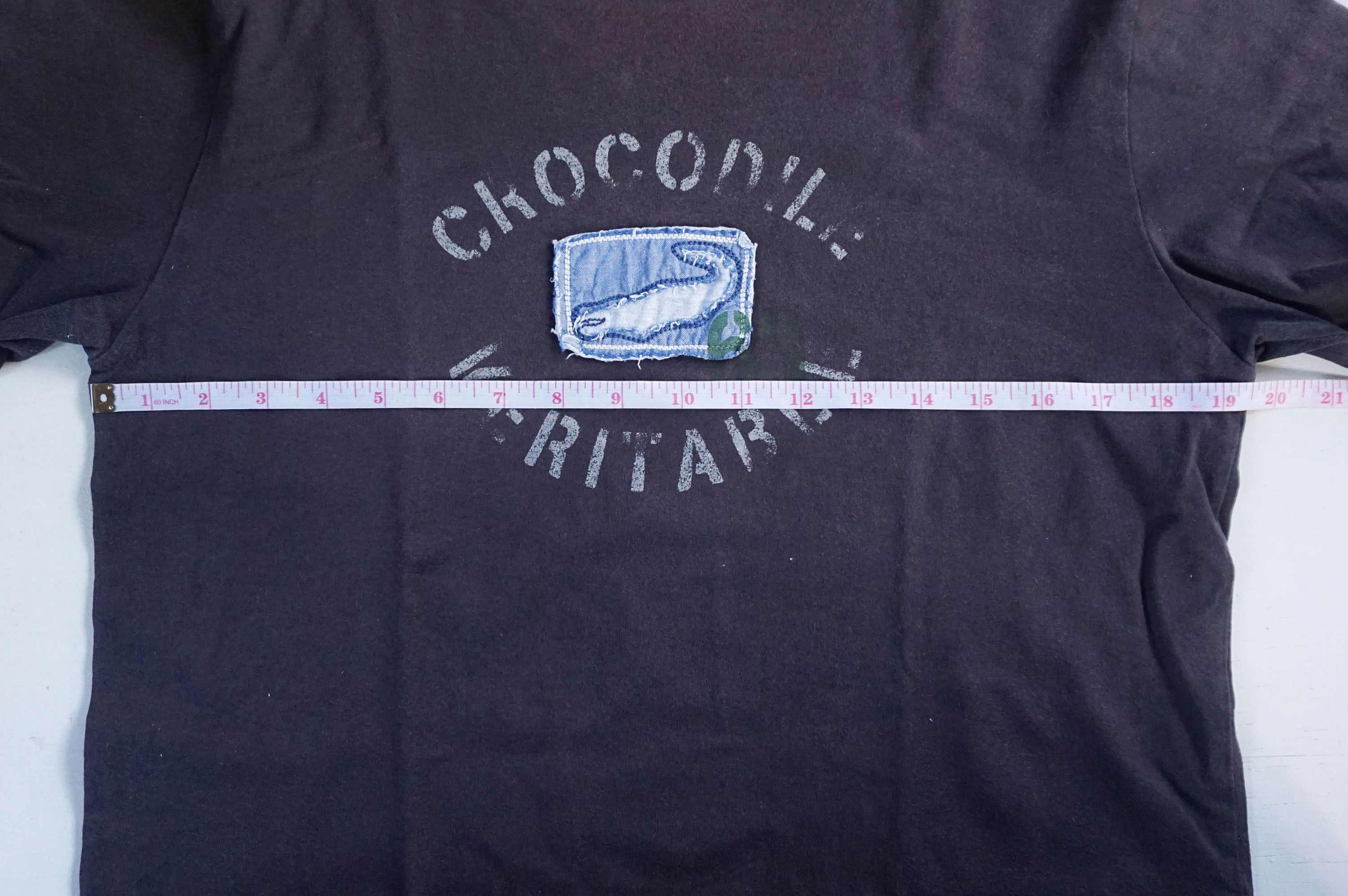 Other CROCODILE Spell Out Patchwork T-Shirt Size US M / EU 48-50 / 2 - 7 Thumbnail