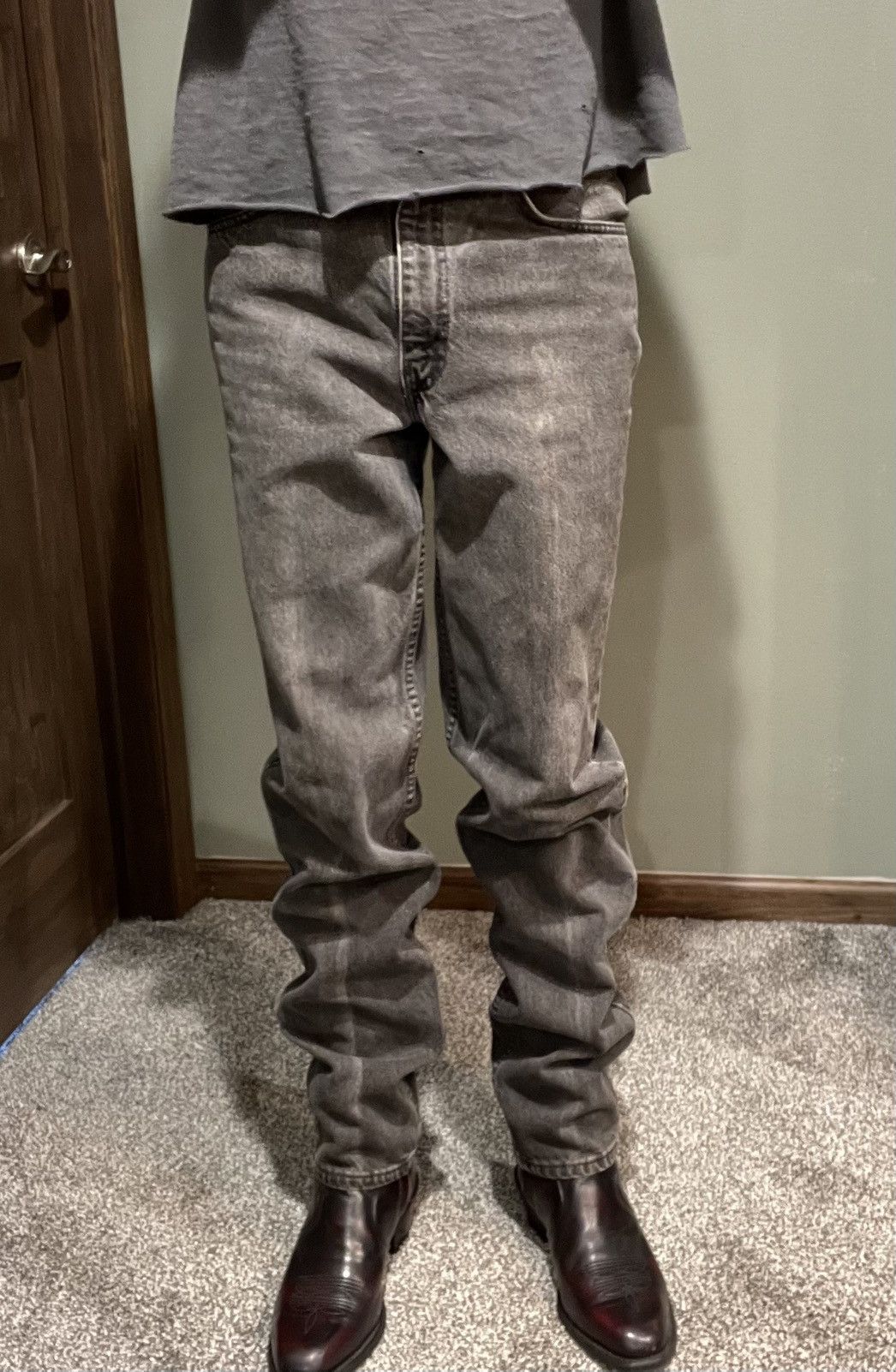 Levi's × Levi's Vintage Clothing × Vintage Orange Tab 1994 Levis 550 Relaxed Fit Student Size US 28 / EU 44 - 1 Thumbnail
