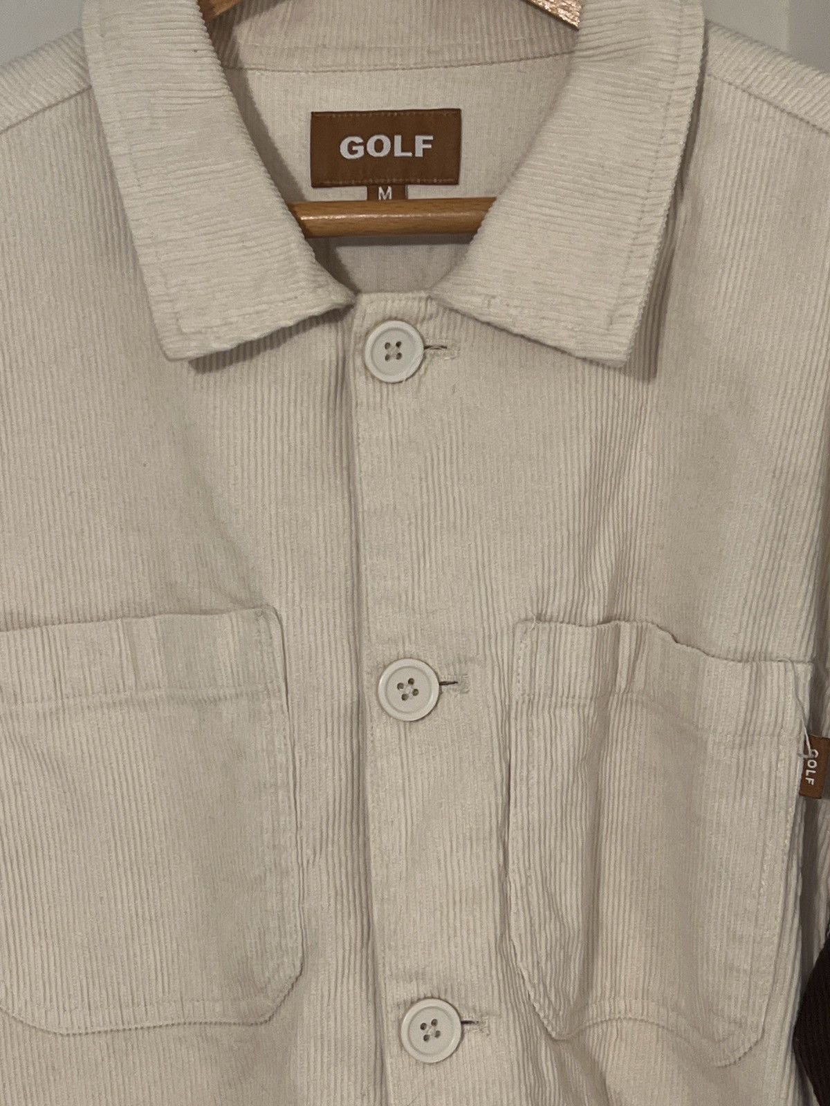 Golf Wang × Golf le Fleur × Tyler The Creator Golf Wang Contrast Corduroy Chore Jacket (repost) Size US M / EU 48-50 / 2 - 3 Thumbnail