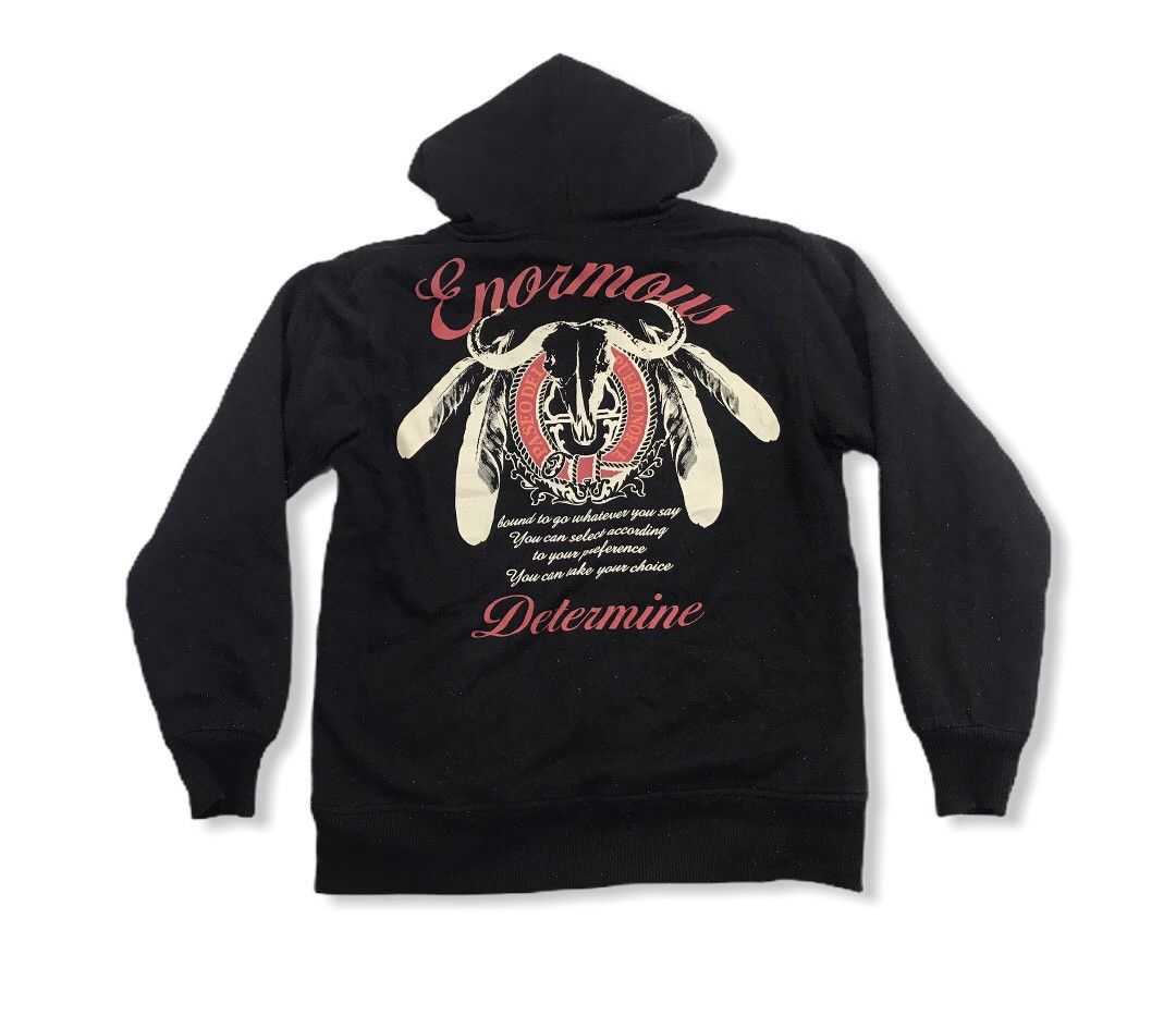 Japanese Brand Lock Heaven Sherpa Jacket Hoodie Art Ethic Native Culture Size US M / EU 48-50 / 2 - 1 Thumbnail