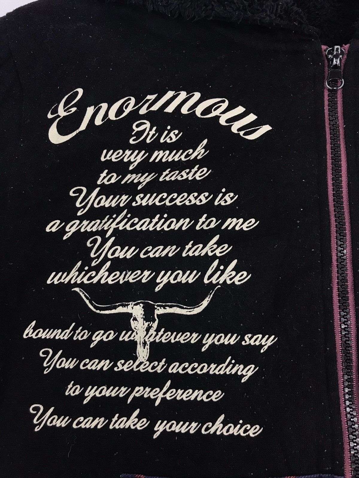 Japanese Brand Lock Heaven Sherpa Jacket Hoodie Art Ethic Native Culture Size US M / EU 48-50 / 2 - 6 Thumbnail