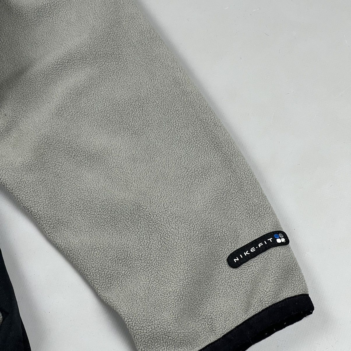 Nike × Vintage Vintage Nike Y2K Swoosh Logo Fleece 1/3 Zip Size US XL / EU 56 / 4 - 7 Thumbnail
