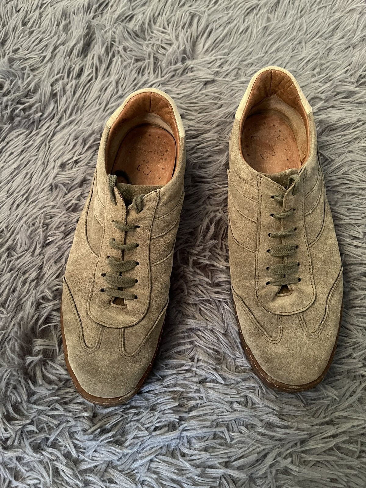 Elia Maurizi Elia Maurizi BW sport suede and leather inside sneakers Size US 8 / IT 38 - 4 Thumbnail
