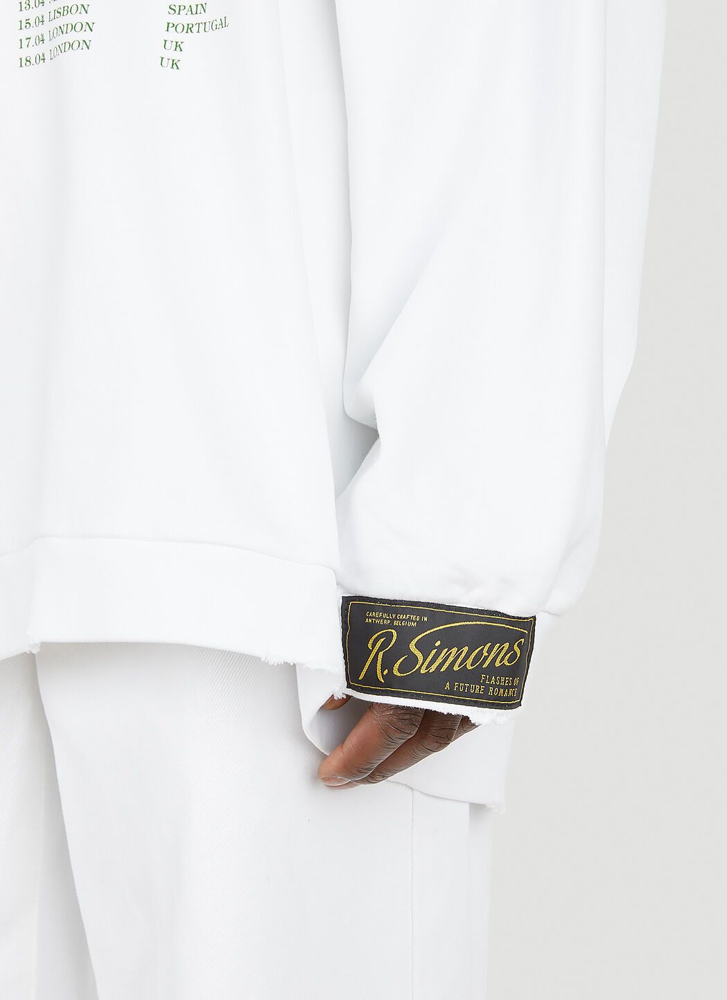 Raf Simons Raf Simons Destroyed Oversize Grimcrawler Hoodie Size US M / EU 48-50 / 2 - 5 Thumbnail