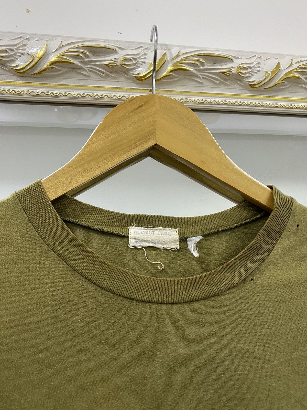 Helmut Lang Helmut Lang Archival 1996 Distressed Painter Tee Size US S / EU 44-46 / 1 - 5 Thumbnail