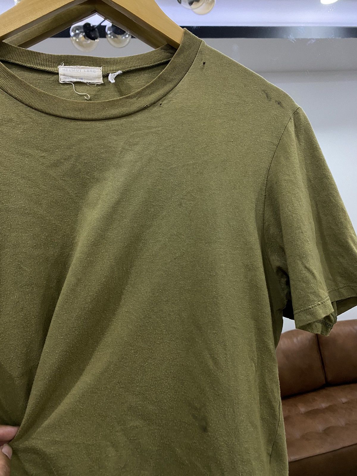 Helmut Lang Helmut Lang Archival 1996 Distressed Painter Tee Size US S / EU 44-46 / 1 - 3 Thumbnail
