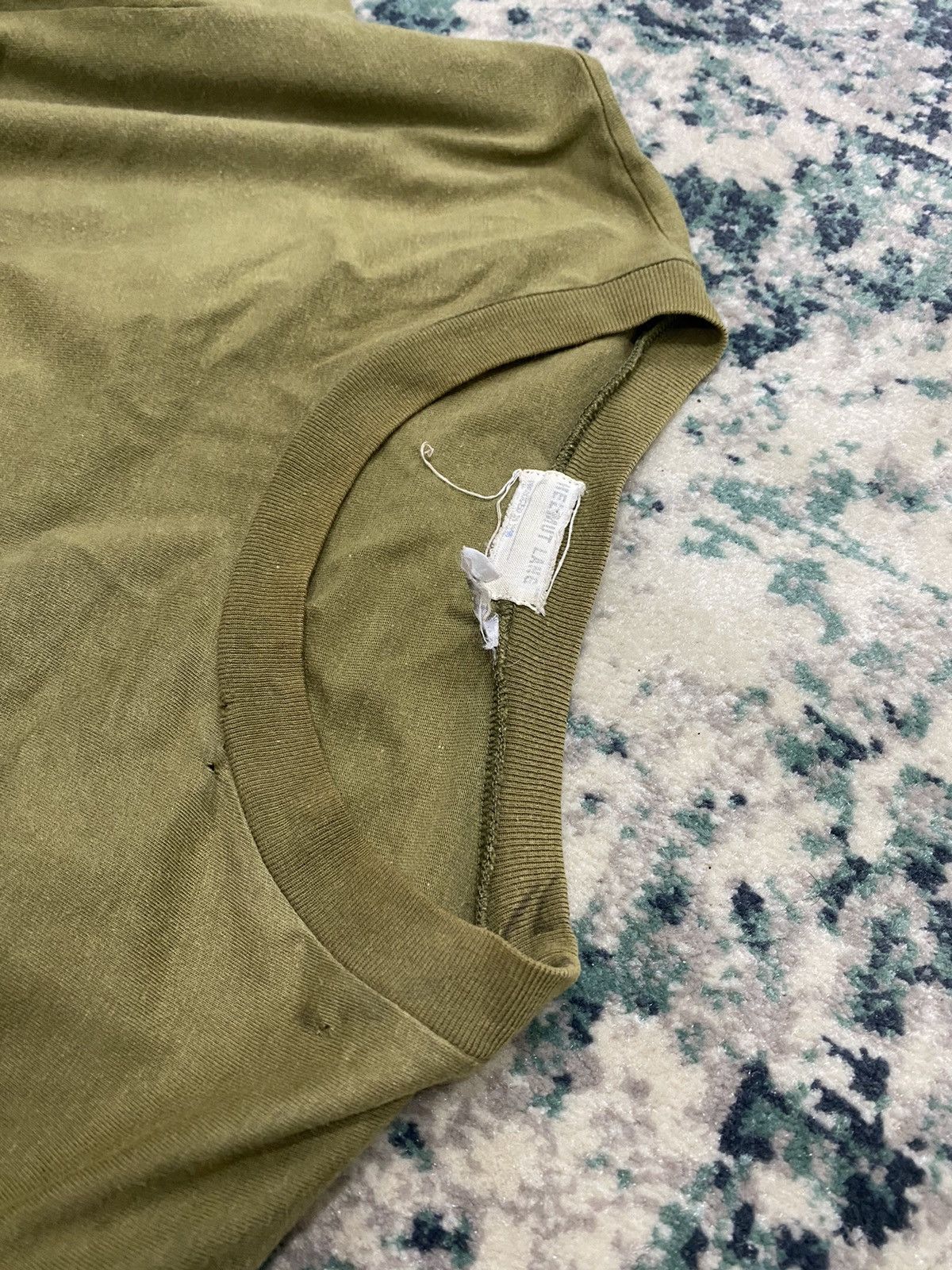 Helmut Lang Helmut Lang Archival 1996 Distressed Painter Tee Size US S / EU 44-46 / 1 - 12 Thumbnail
