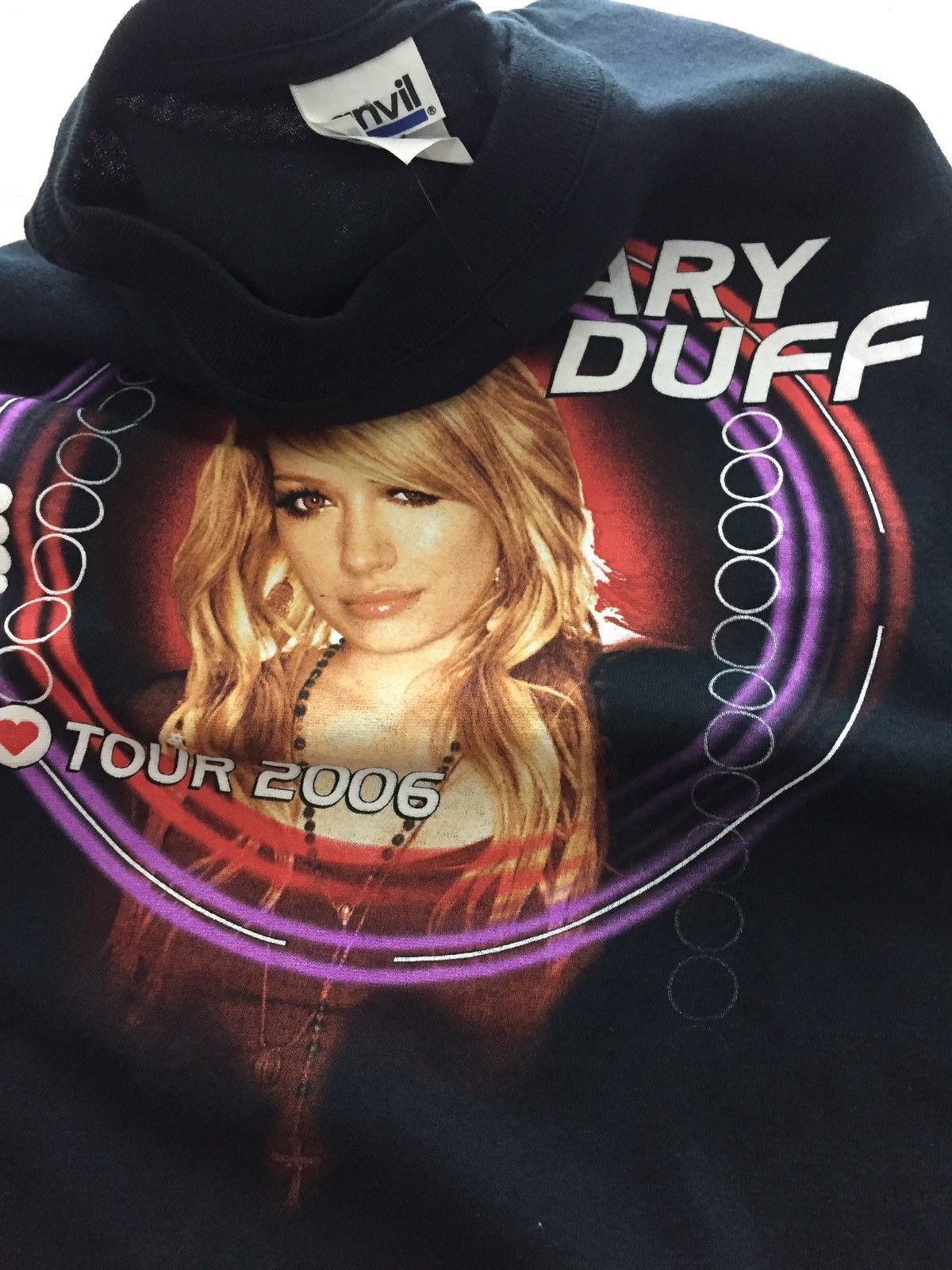 Vintage 2006 Hillary Duff Tour Tee Size US S / EU 44-46 / 1 - 3 Thumbnail