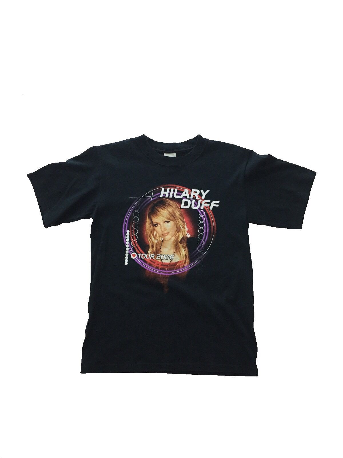 Vintage 2006 Hillary Duff Tour Tee Size US S / EU 44-46 / 1 - 1 Thumbnail