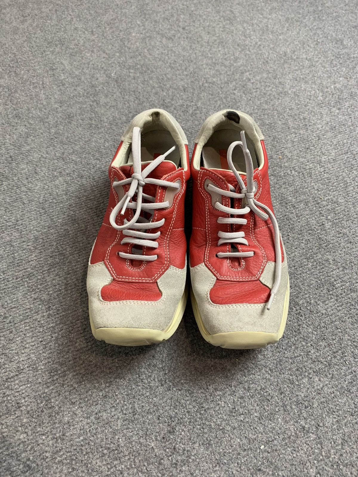 Prada Vintage Prada leather sneakers Size US 5.5 / EU 38 - 4 Thumbnail