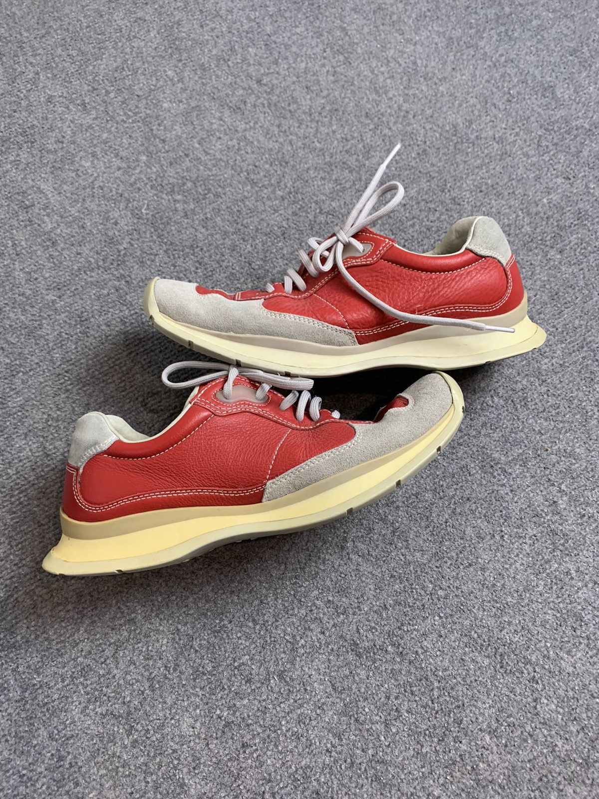 Prada Vintage Prada leather sneakers Size US 5.5 / EU 38 - 1 Thumbnail