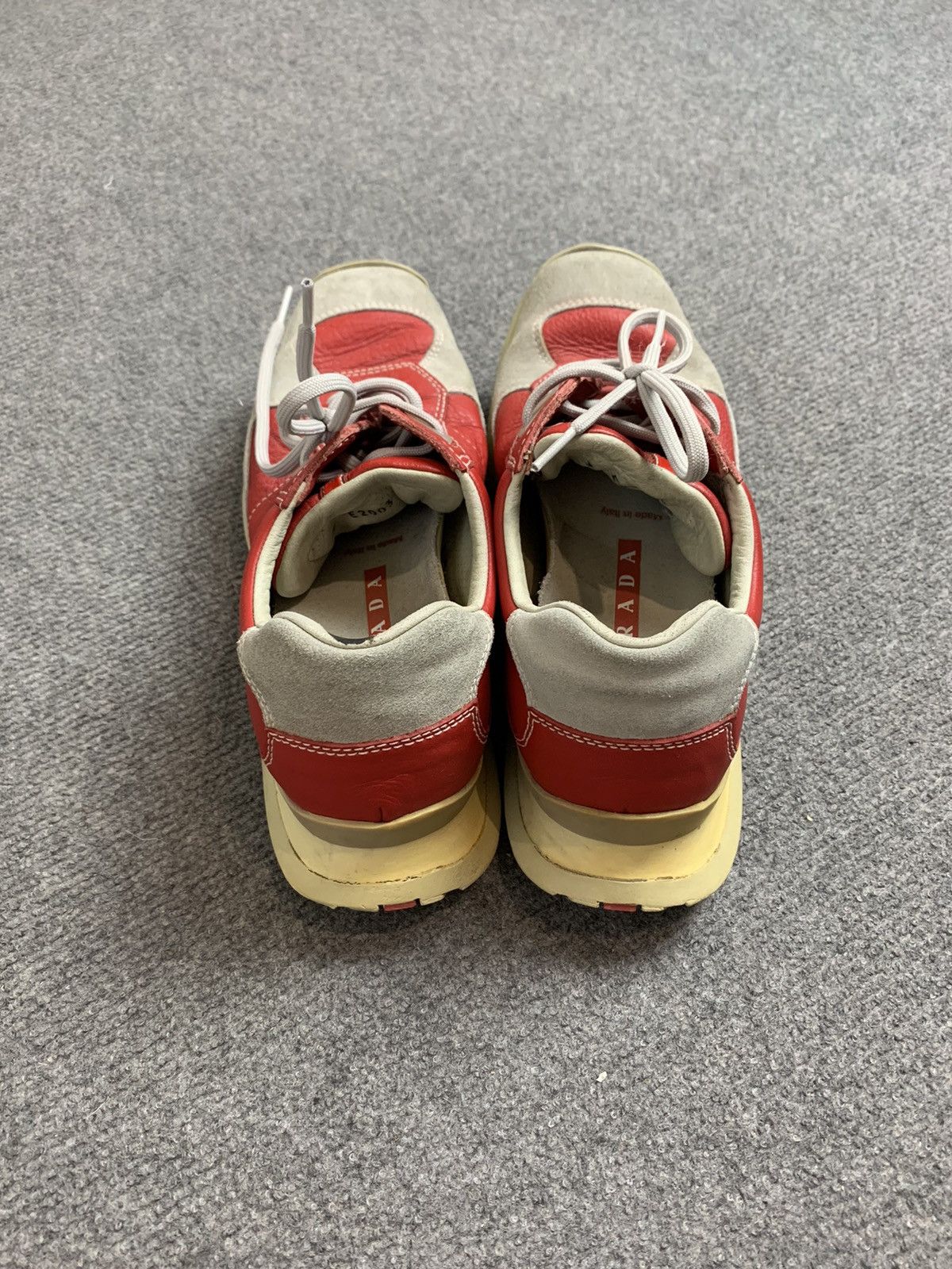 Prada Vintage Prada leather sneakers Size US 5.5 / EU 38 - 5 Thumbnail