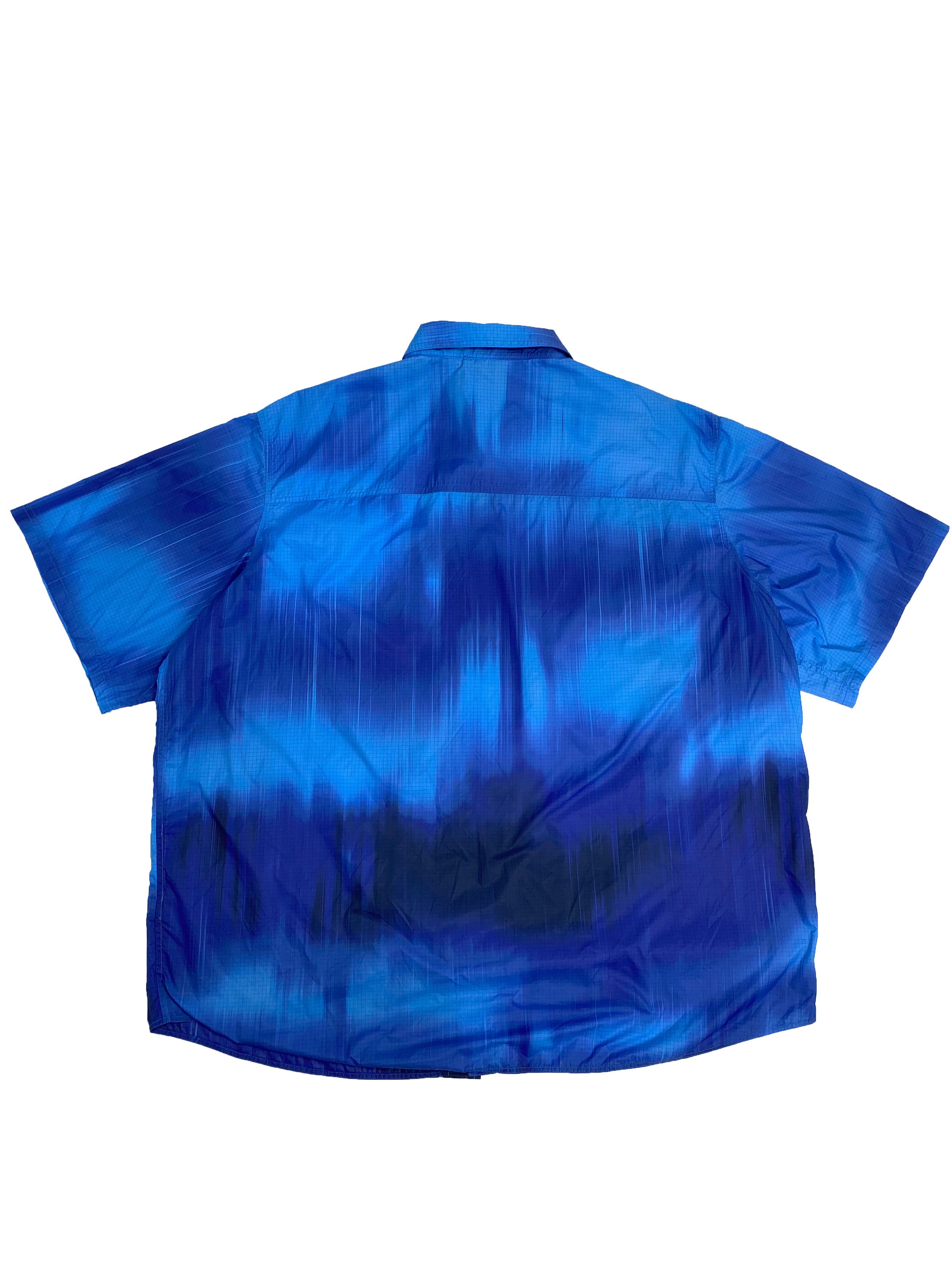 Adidas × Japanese Brand Adidas Blue Version SS22 Nylon Utility Gradient Shirt Size US XL / EU 56 / 4 - 2 Thumbnail