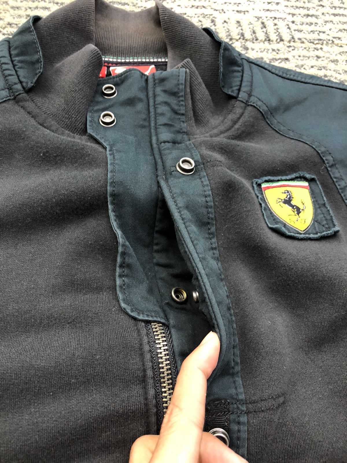 Ferrari × Puma Puma x Ferrari Sweater Jacket Size US M / EU 48-50 / 2 - 8 Thumbnail