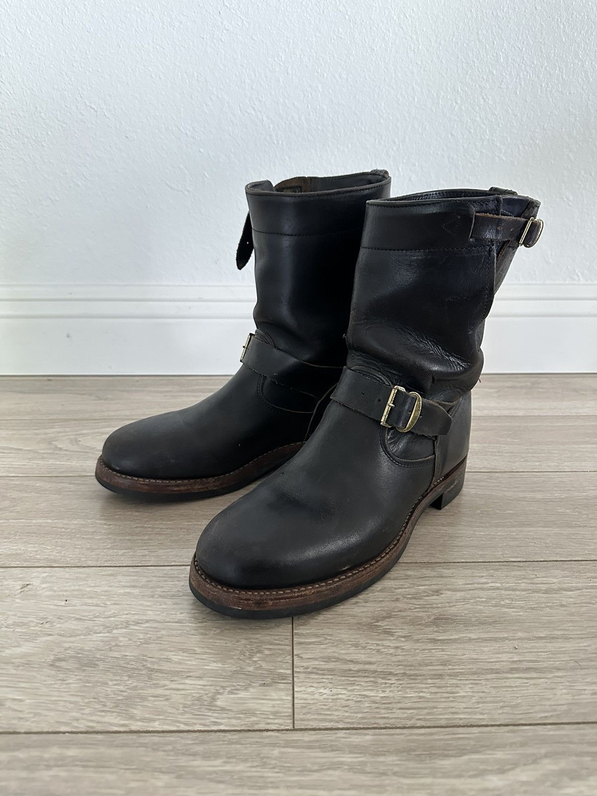 ralph lauren engineer boots