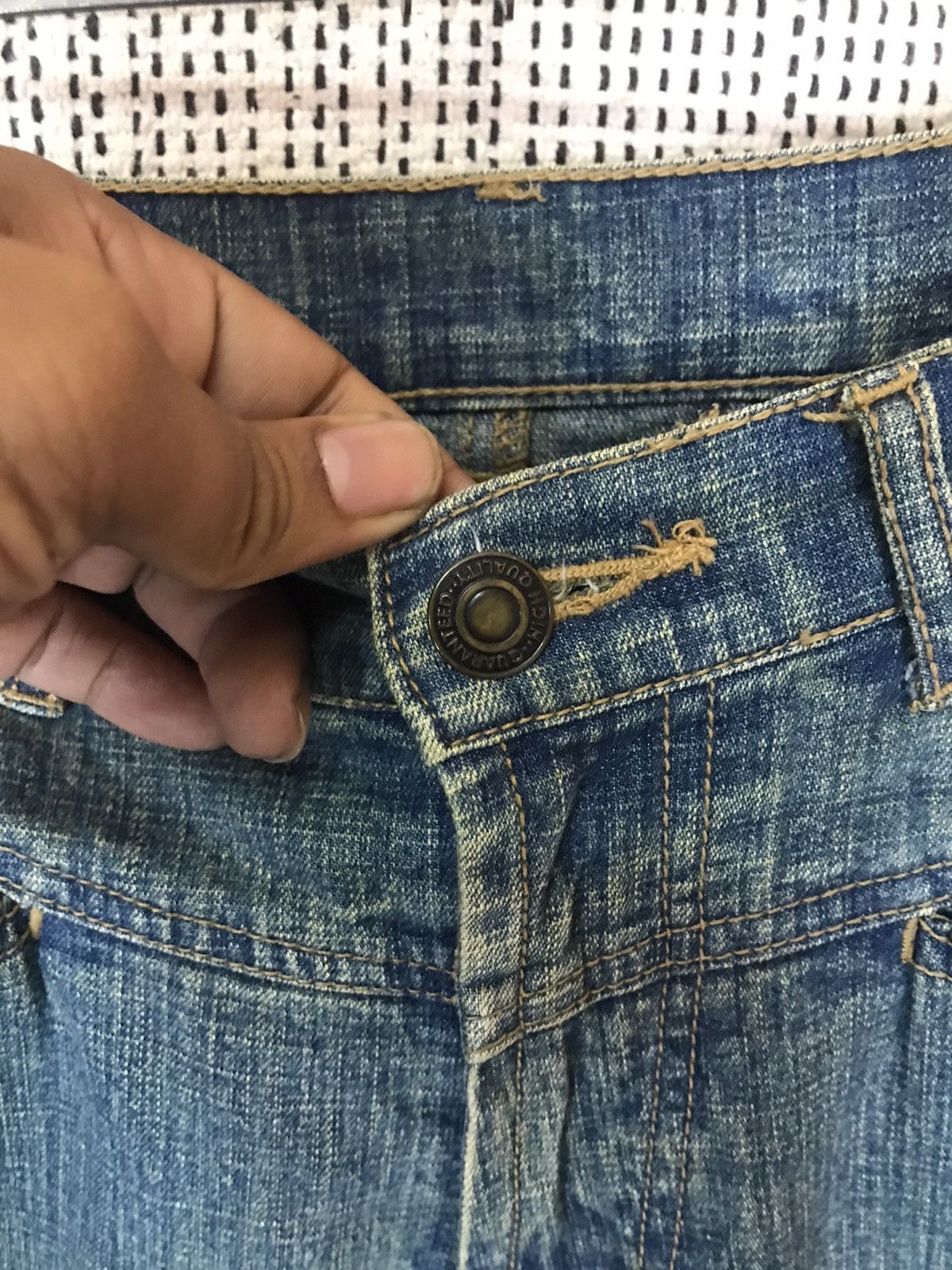 Japanese Brand × Vintage ‼️ROS MARINE BOOTCUT DENIM STYLE 90s‼️ Size US 30 / EU 46 - 5 Thumbnail