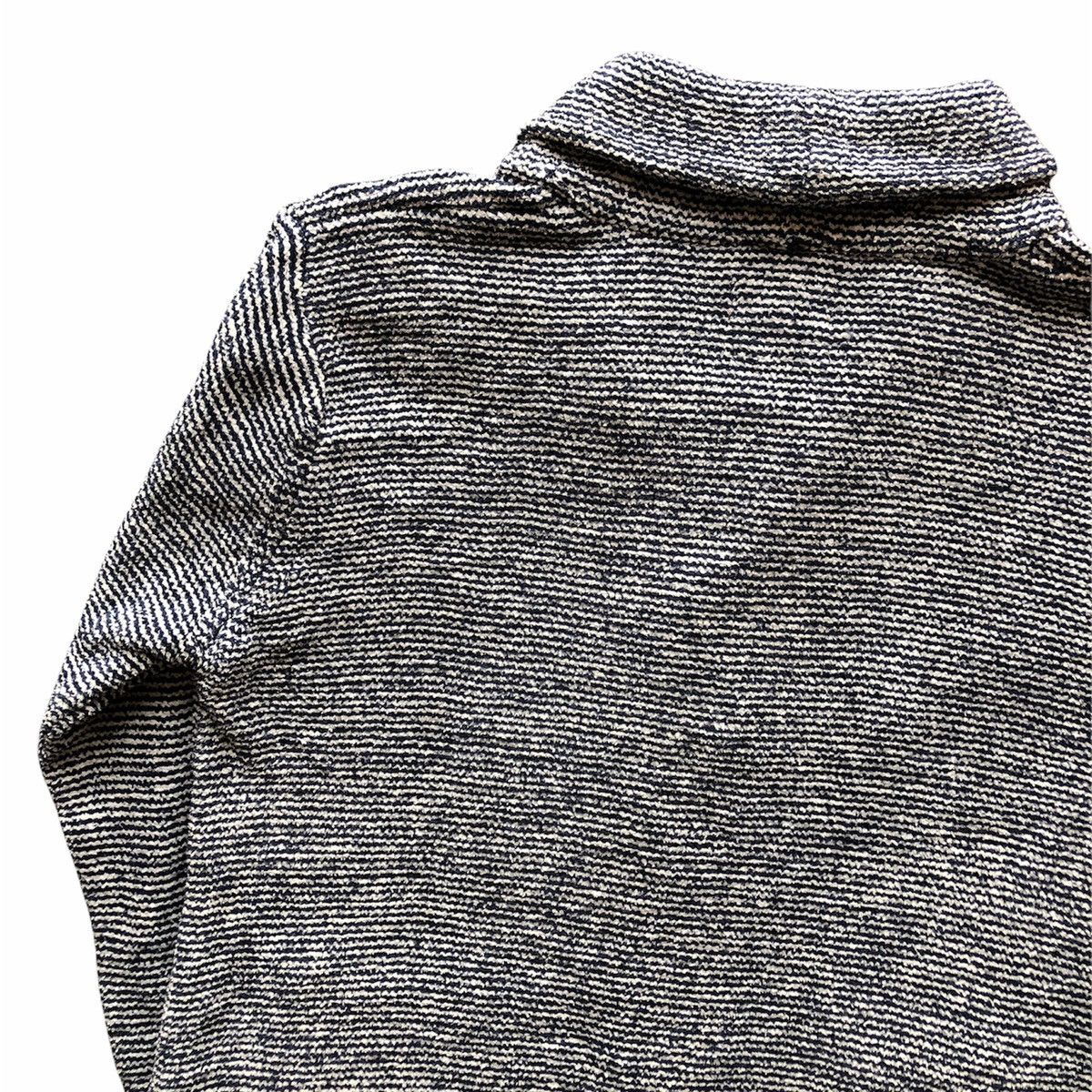 Wilkes Bashford Cardigan Shawl Collar Hickory Stripe by Wilkes Bashford Size US S / EU 44-46 / 1 - 6 Thumbnail