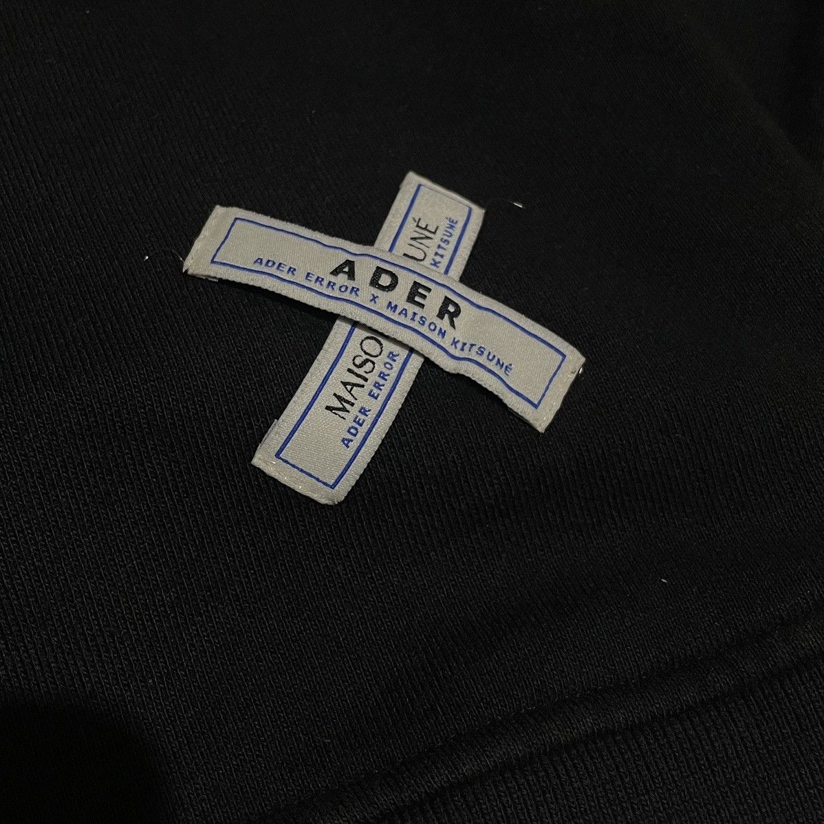 Ader Error × Maison Kitsune SS19 Ader Error x Maison Kitsune Zip Hoodie Size US L / EU 52-54 / 3 - 4 Thumbnail