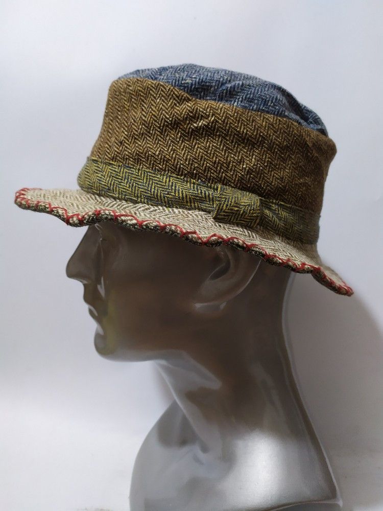 Italian Designers Grevi Bucket Hats Casual Design Patchwork | Grailed