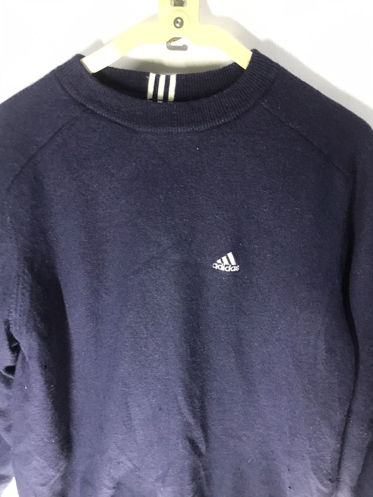 Adidas Adidas wool sweatshirt small logo Size US L / EU 52-54 / 3 - 3 Thumbnail