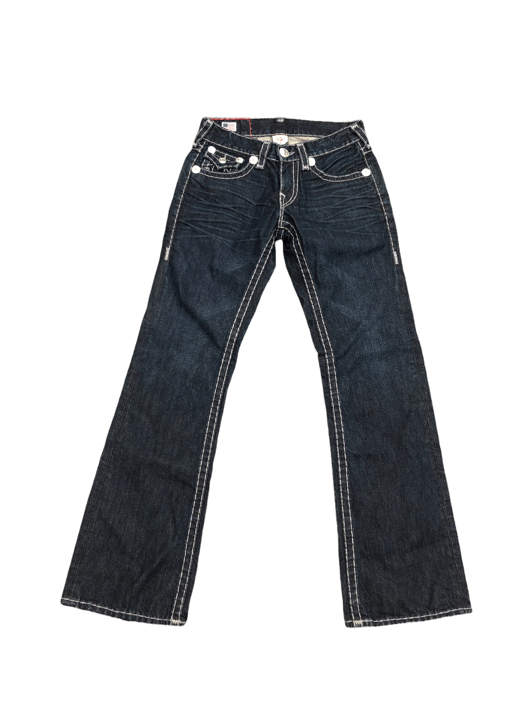 True Religion × Vintage Vintage True Religion Jeans Size 30 BILLY SUPER T Blue Size US 30 / EU 46 - 4 Thumbnail