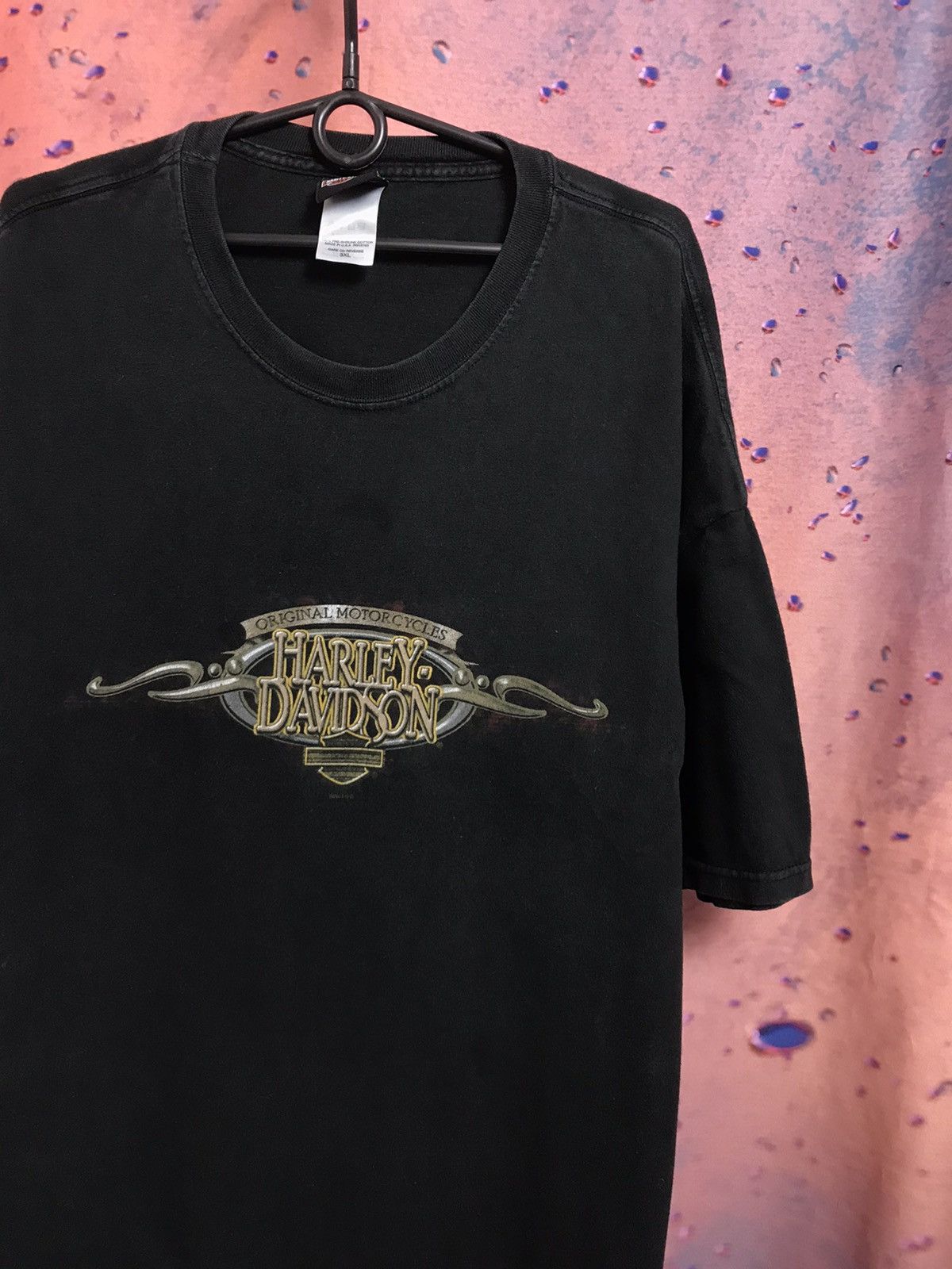 Vintage Vintage Harley Davidson England rare tee Size US XXL / EU 58 / 5 - 1 Thumbnail