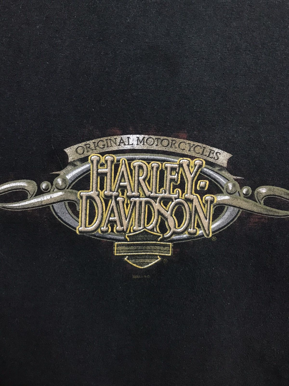 Vintage Vintage Harley Davidson England rare tee Size US XXL / EU 58 / 5 - 3 Thumbnail