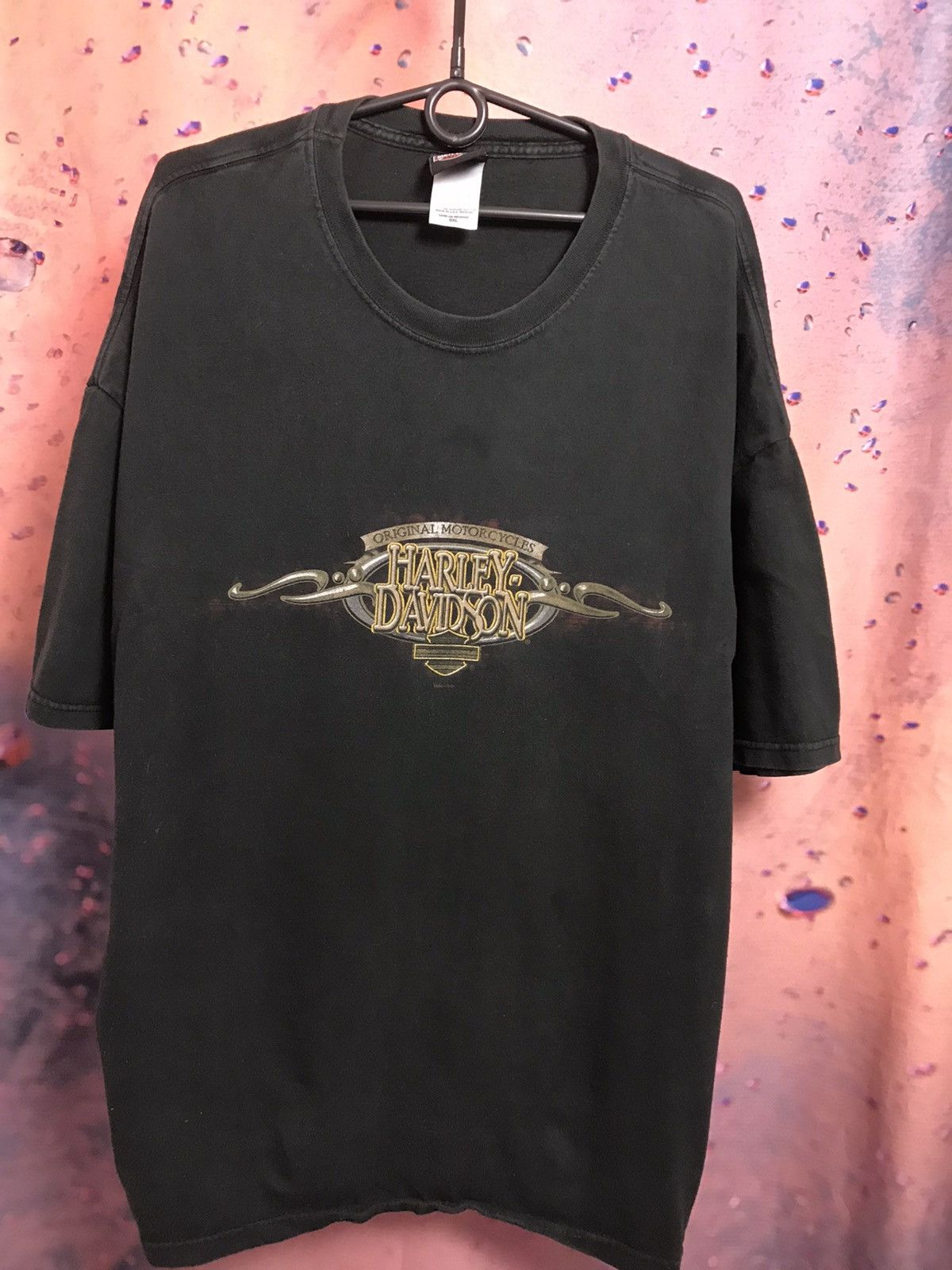 Vintage Vintage Harley Davidson England rare tee Size US XXL / EU 58 / 5 - 2 Thumbnail