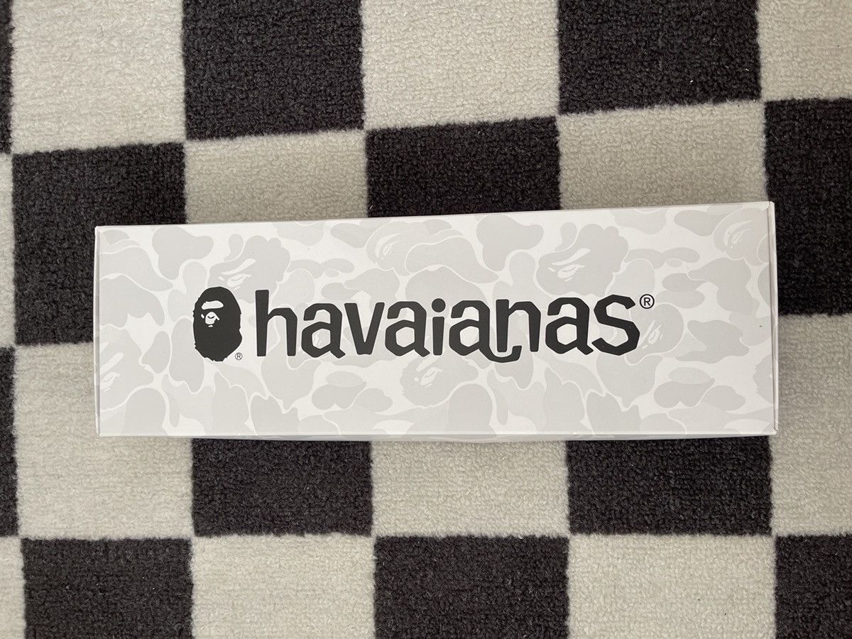 Bape Bape x Havaianas Sandals Size US 8 / EU 41 - 4 Thumbnail