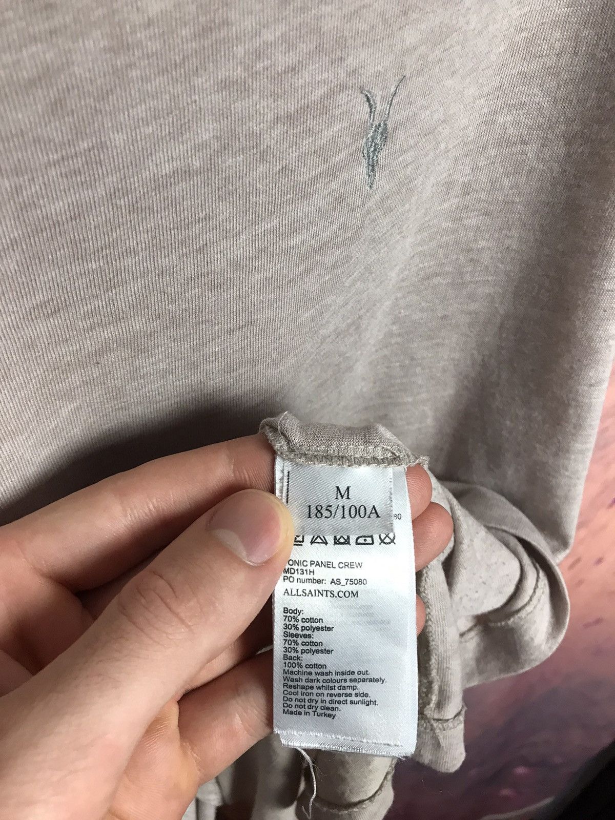 Allsaints Allsaints luxury streetwear tee Size US M / EU 48-50 / 2 - 4 Thumbnail