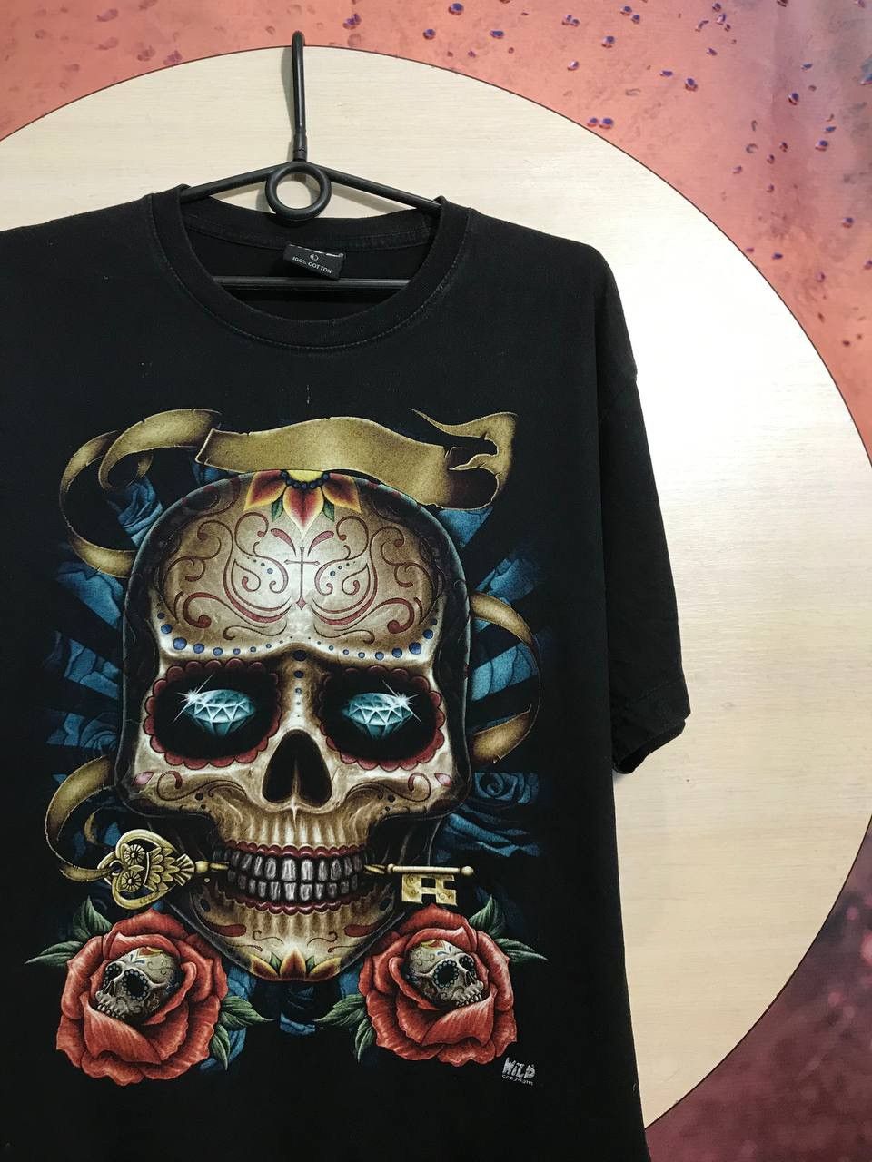 Band Tees Vintage skull band rock tee skeleton Size US L / EU 52-54 / 3 - 1 Thumbnail