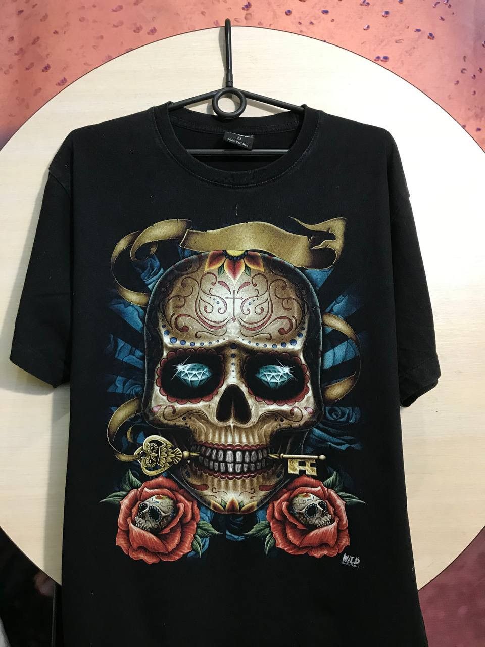 Band Tees Vintage skull band rock tee skeleton Size US L / EU 52-54 / 3 - 2 Thumbnail