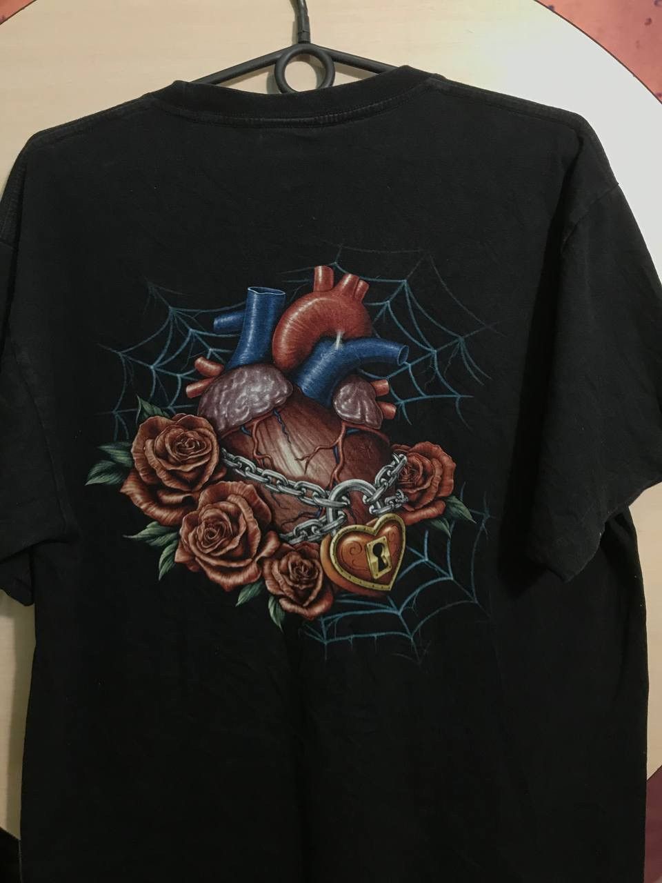 Band Tees Vintage skull band rock tee skeleton Size US L / EU 52-54 / 3 - 5 Thumbnail
