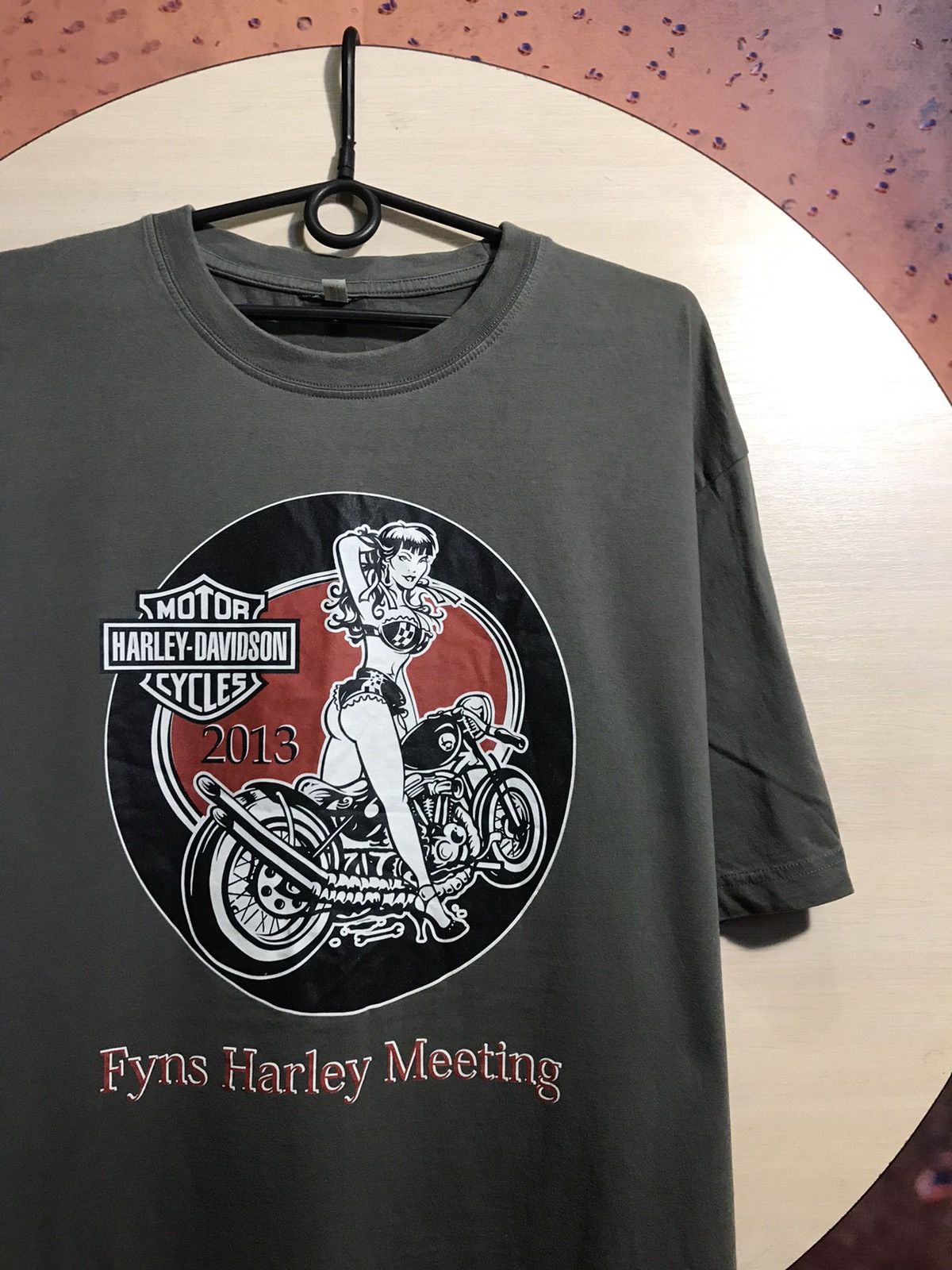 Vintage Vintage Harley Davidson streetwear tee Size US XL / EU 56 / 4 - 1 Thumbnail