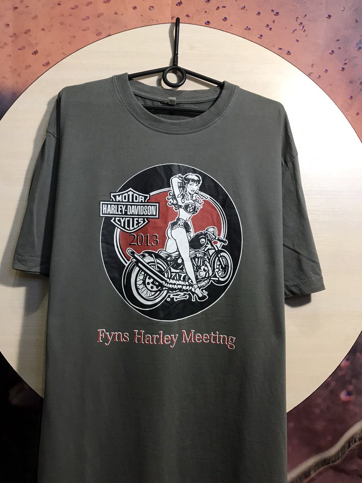 Vintage Vintage Harley Davidson streetwear tee Size US XL / EU 56 / 4 - 2 Thumbnail