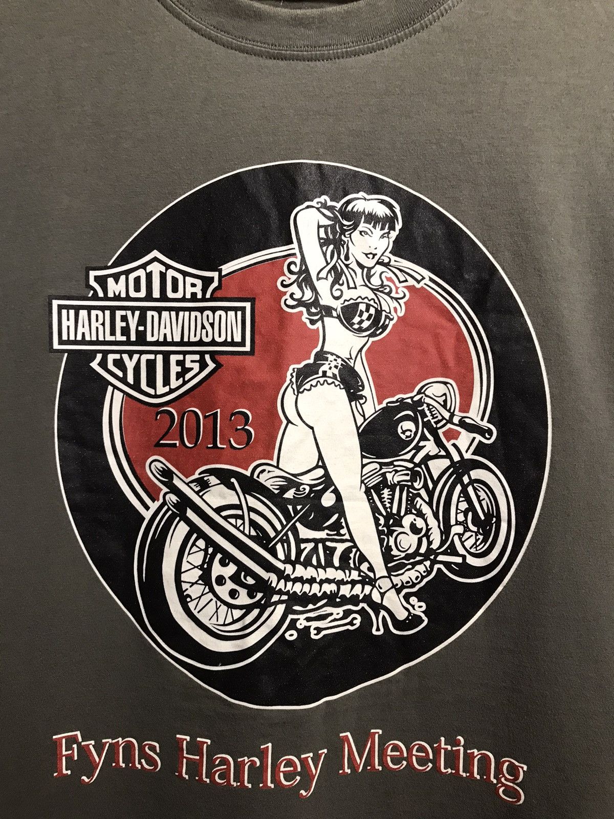Vintage Vintage Harley Davidson streetwear tee Size US XL / EU 56 / 4 - 3 Thumbnail