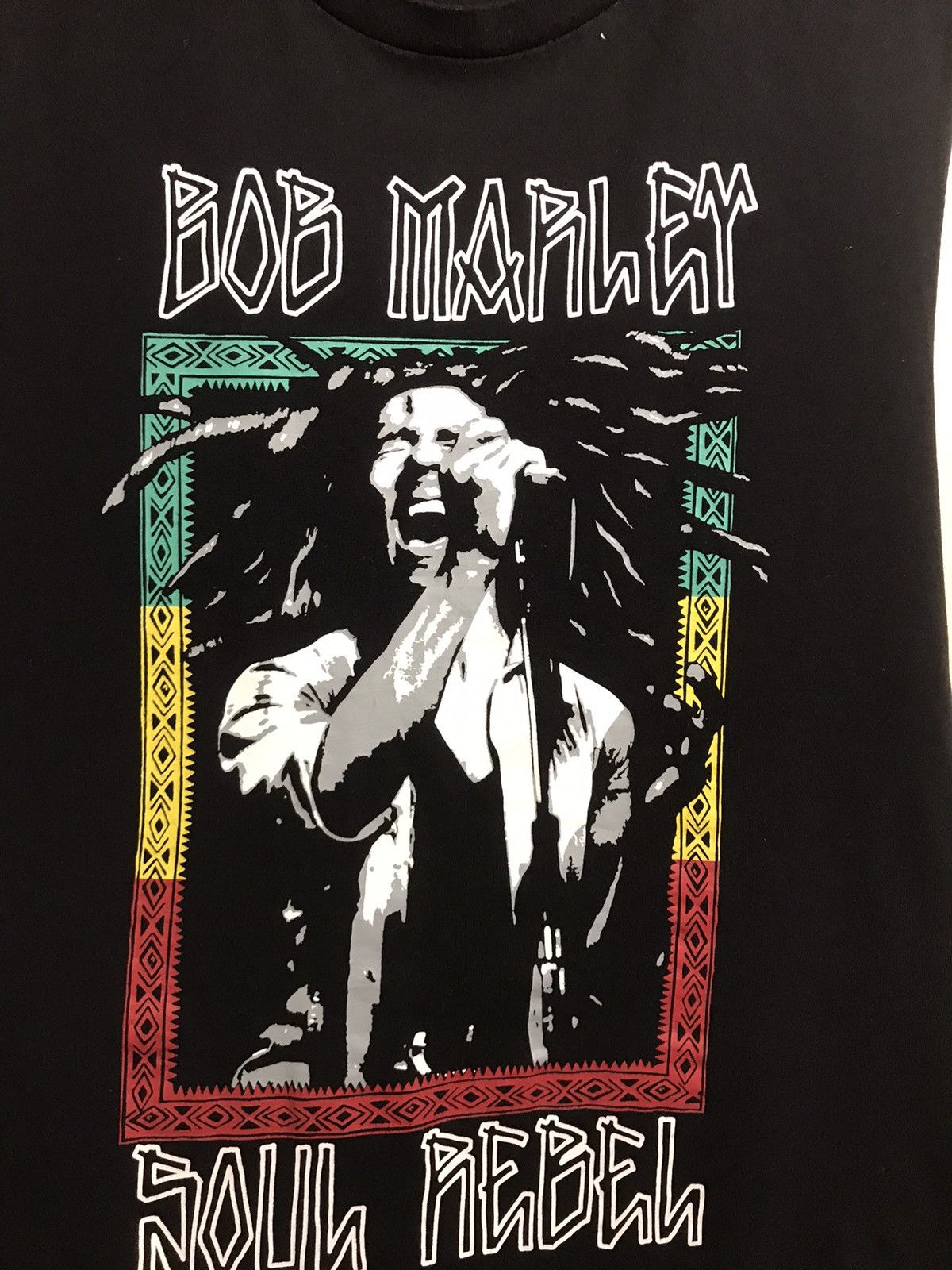 Bob Marley Vintage Bob Marley streetwear band tee Size US L / EU 52-54 / 3 - 3 Thumbnail