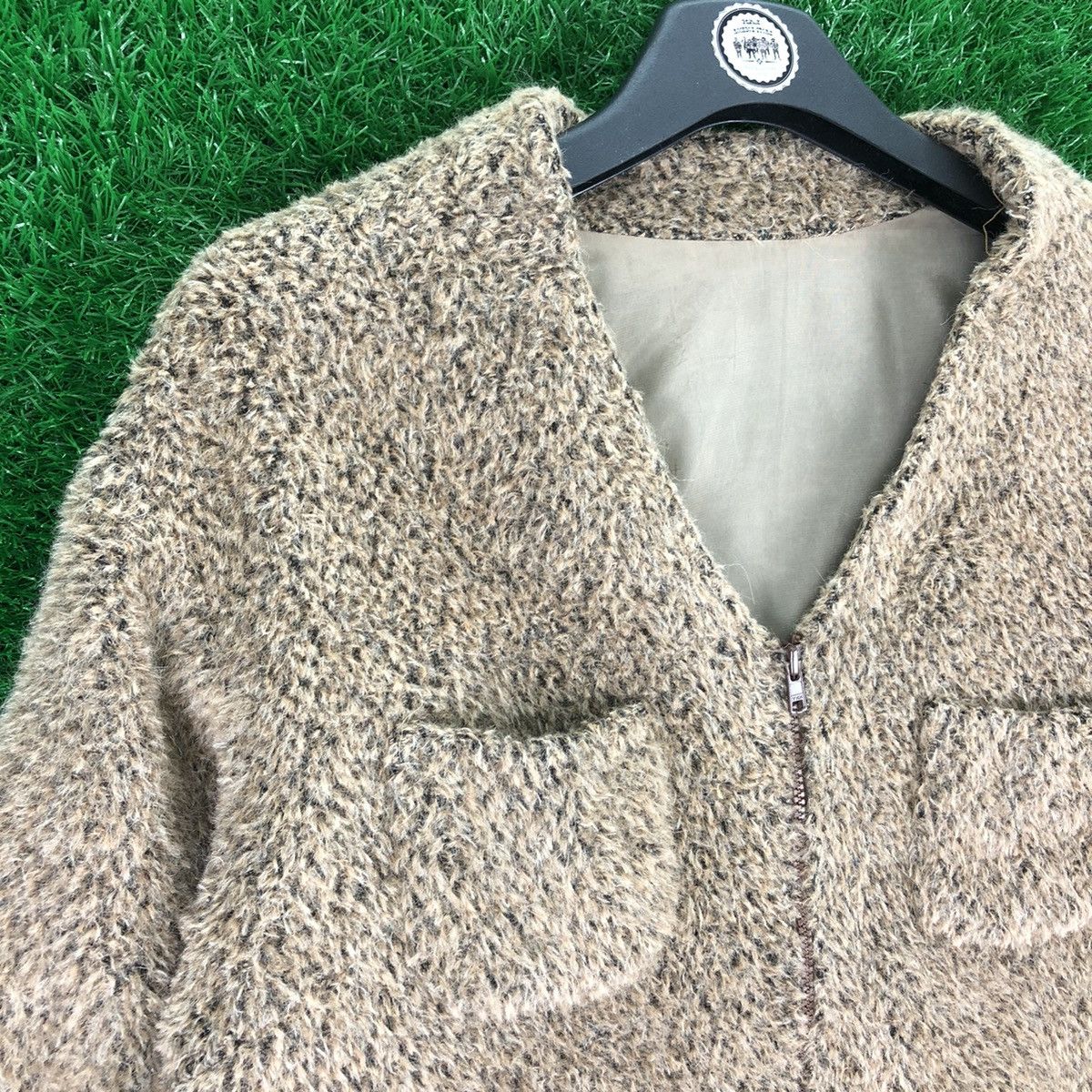Japanese Brand Vintage Faux Fur Women Zipper Cardigan Unbranded Size S / US 4 / IT 40 - 2 Thumbnail