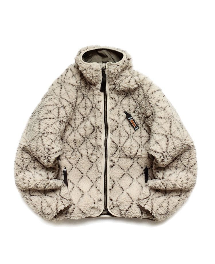 Kapital × Kapital Kountry KAPITAL Dogi Sashiko Boa Fleece Reversible Size US M / EU 48-50 / 2 - 1 Thumbnail