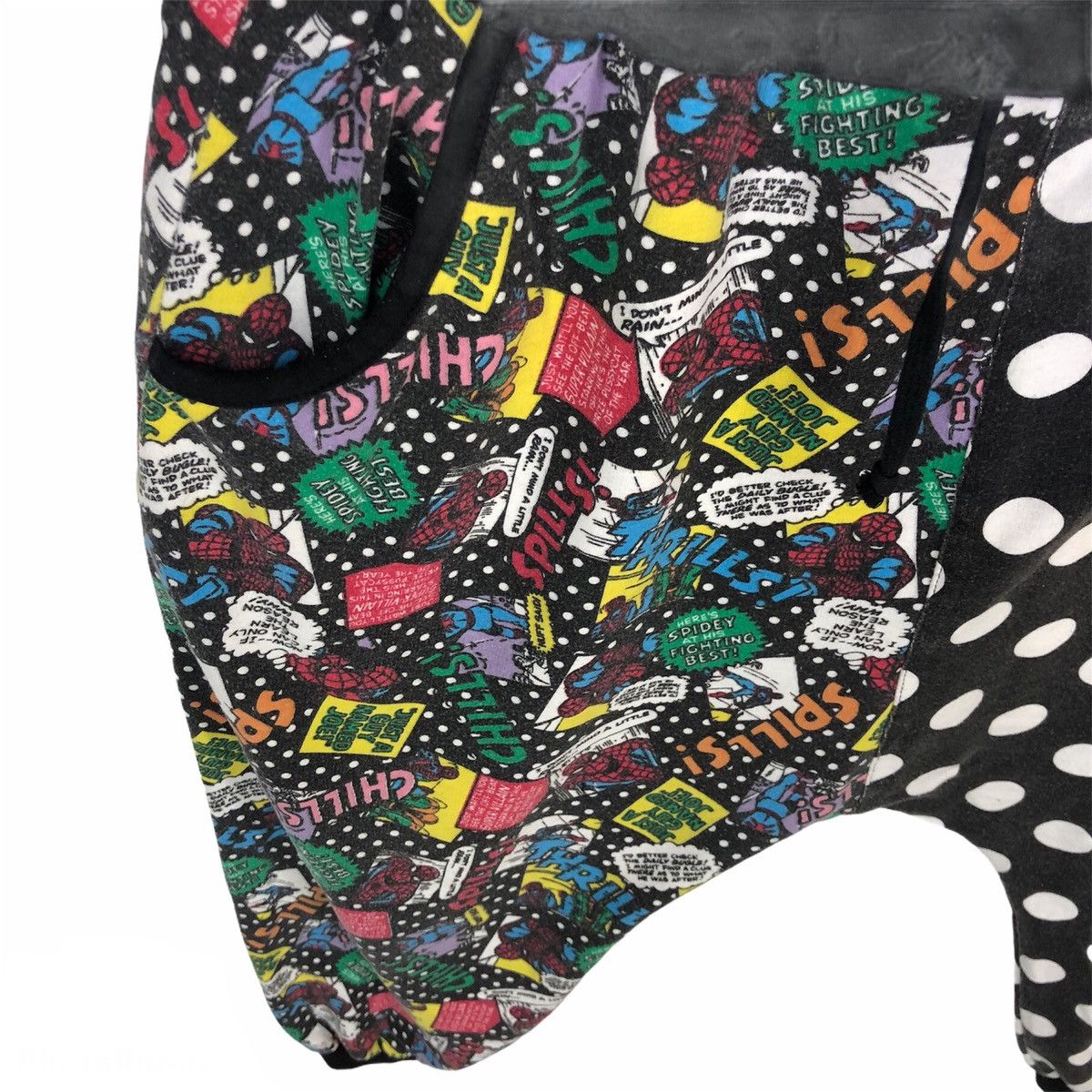 Japanese Brand × Marvel Comics Marvel Comics Spiderman Sweatpants Size 27 Fit To 32 Size US 27 - 4 Thumbnail