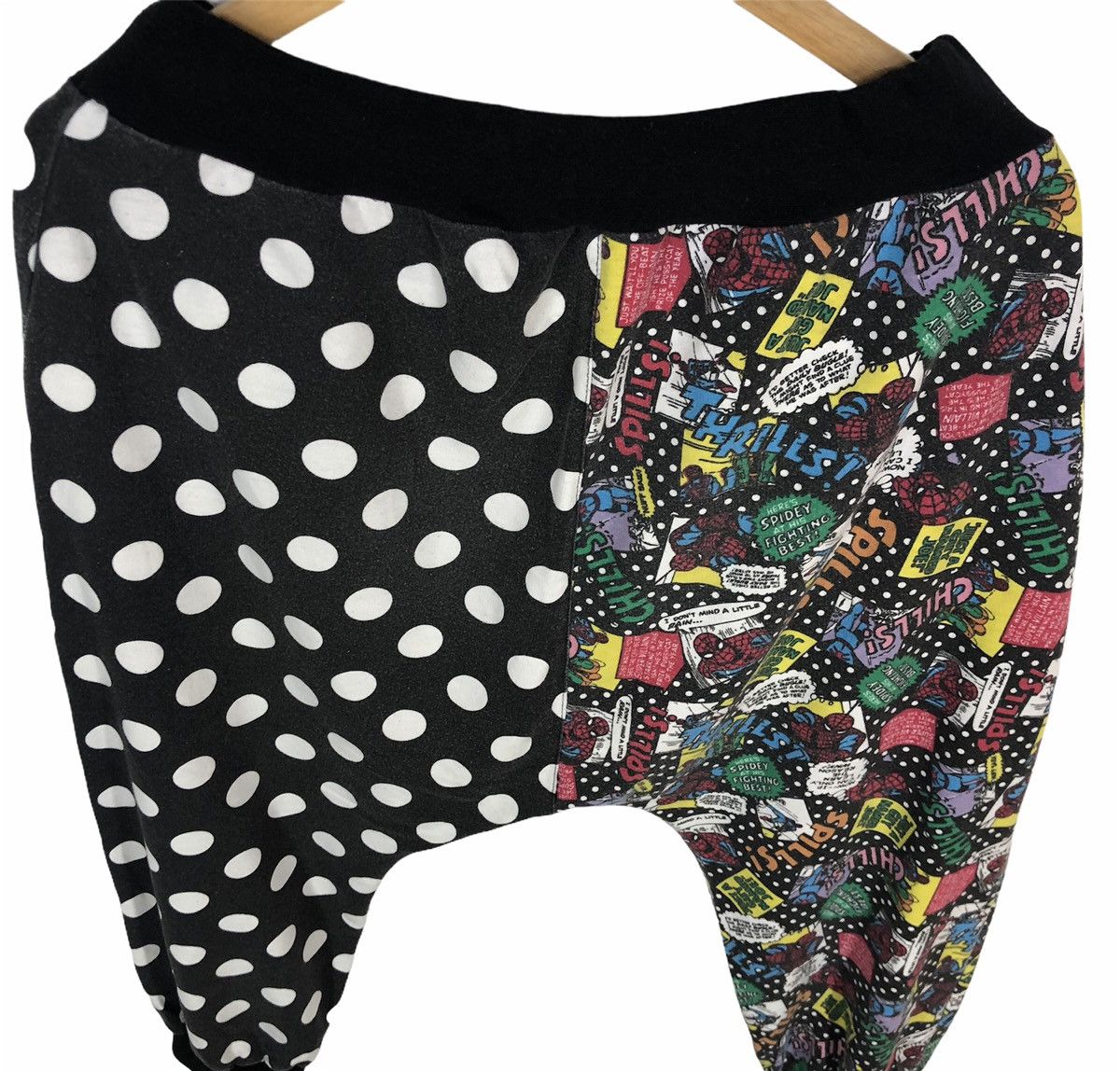 Japanese Brand × Marvel Comics Marvel Comics Spiderman Sweatpants Size 27 Fit To 32 Size US 27 - 6 Thumbnail