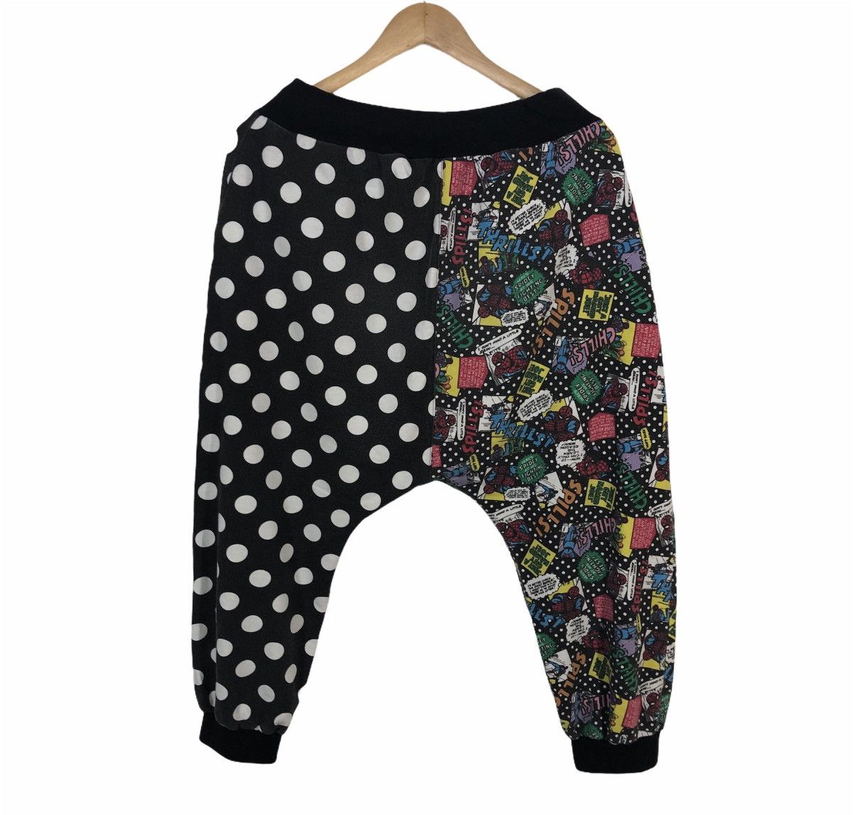 Japanese Brand × Marvel Comics Marvel Comics Spiderman Sweatpants Size 27 Fit To 32 Size US 27 - 2 Thumbnail