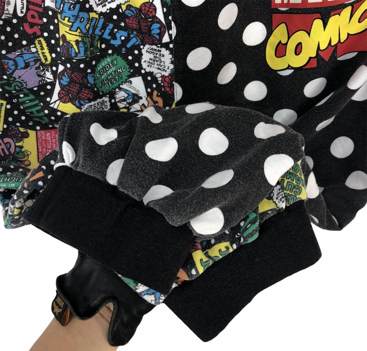Japanese Brand × Marvel Comics Marvel Comics Spiderman Sweatpants Size 27 Fit To 32 Size US 27 - 7 Thumbnail