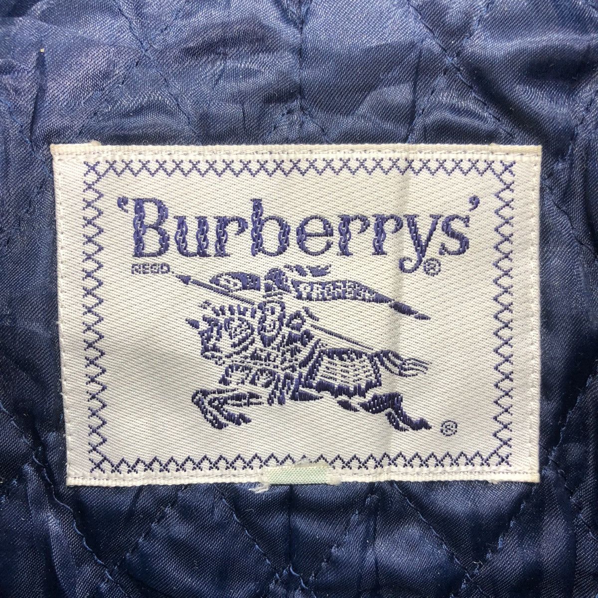 Burberry Vintage 90's Burberrys Wool Zipper Coat Jacket Quilted Nylon Size M / US 6-8 / IT 42-44 - 14 Thumbnail