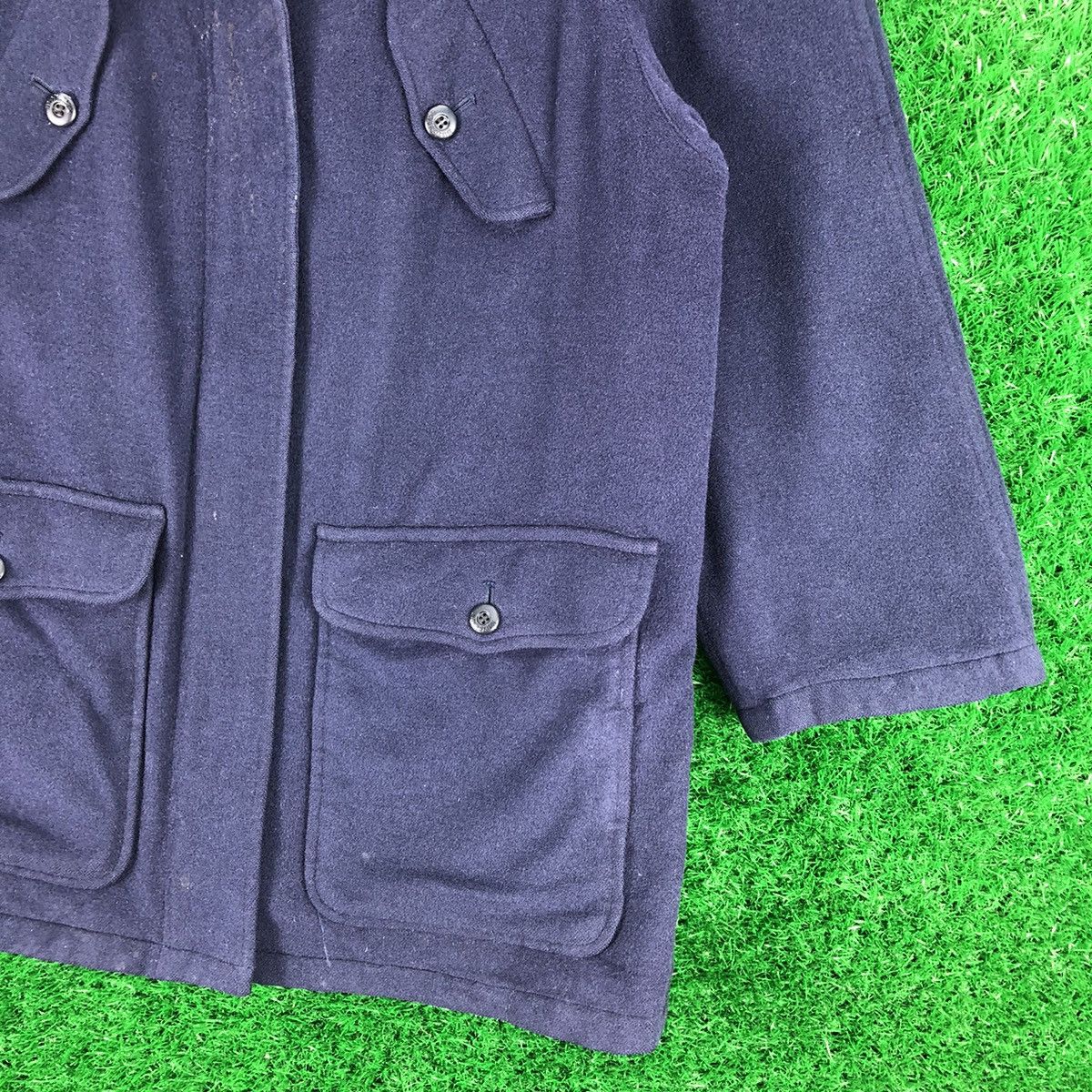 Burberry Vintage 90's Burberrys Wool Zipper Coat Jacket Quilted Nylon Size M / US 6-8 / IT 42-44 - 3 Thumbnail
