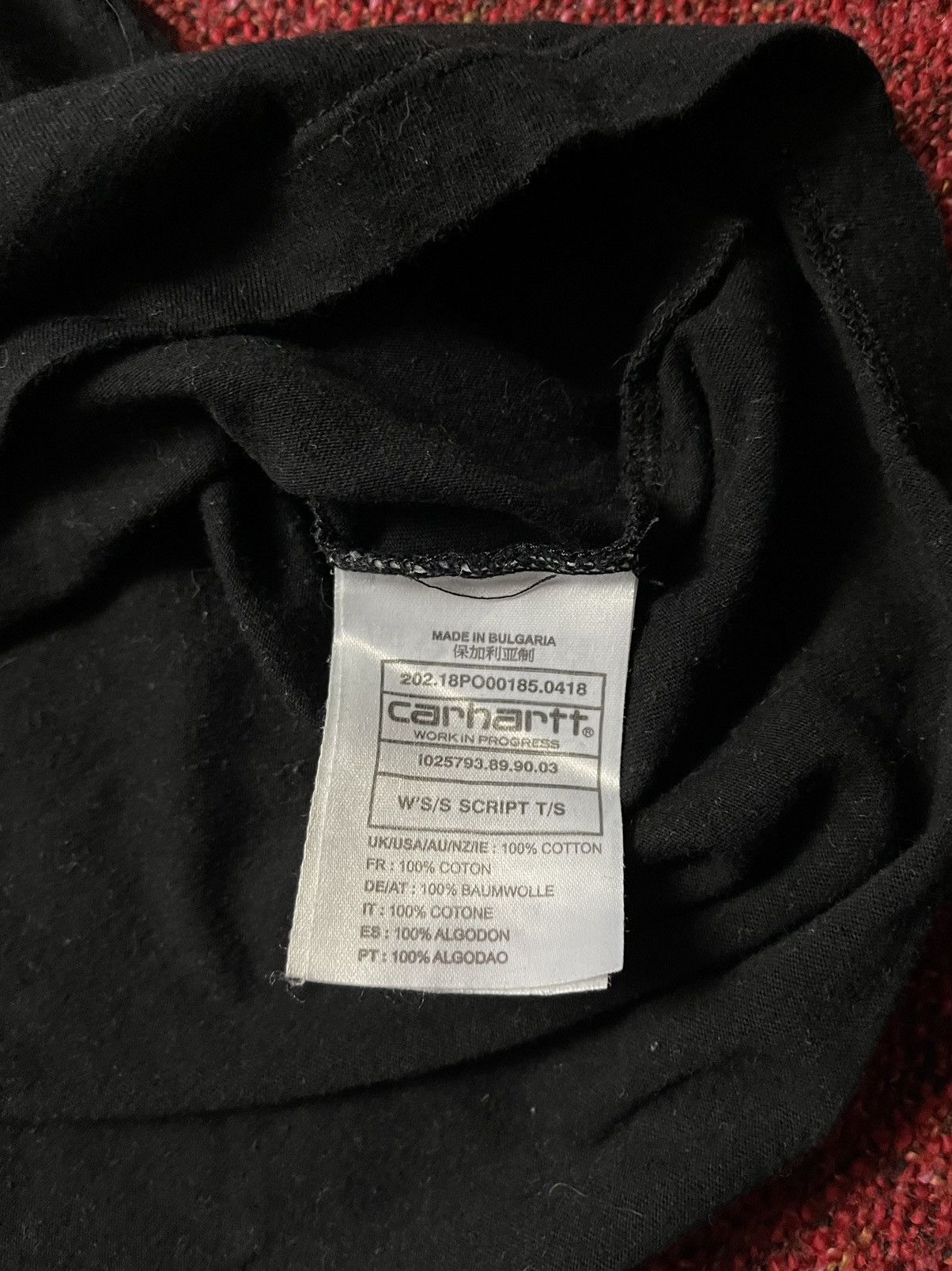 Carhartt Carhartt t-shirt Size US M / EU 48-50 / 2 - 4 Thumbnail