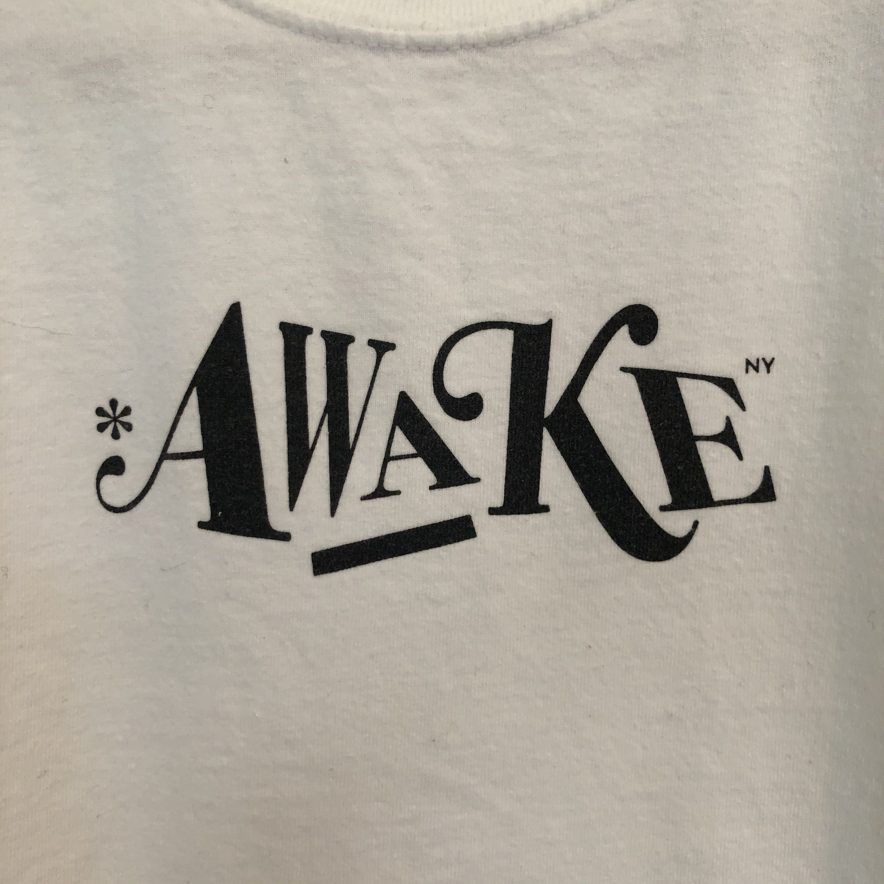 Awake NY Awake Distorted Logo Tee Size US M / EU 48-50 / 2 - 3 Thumbnail
